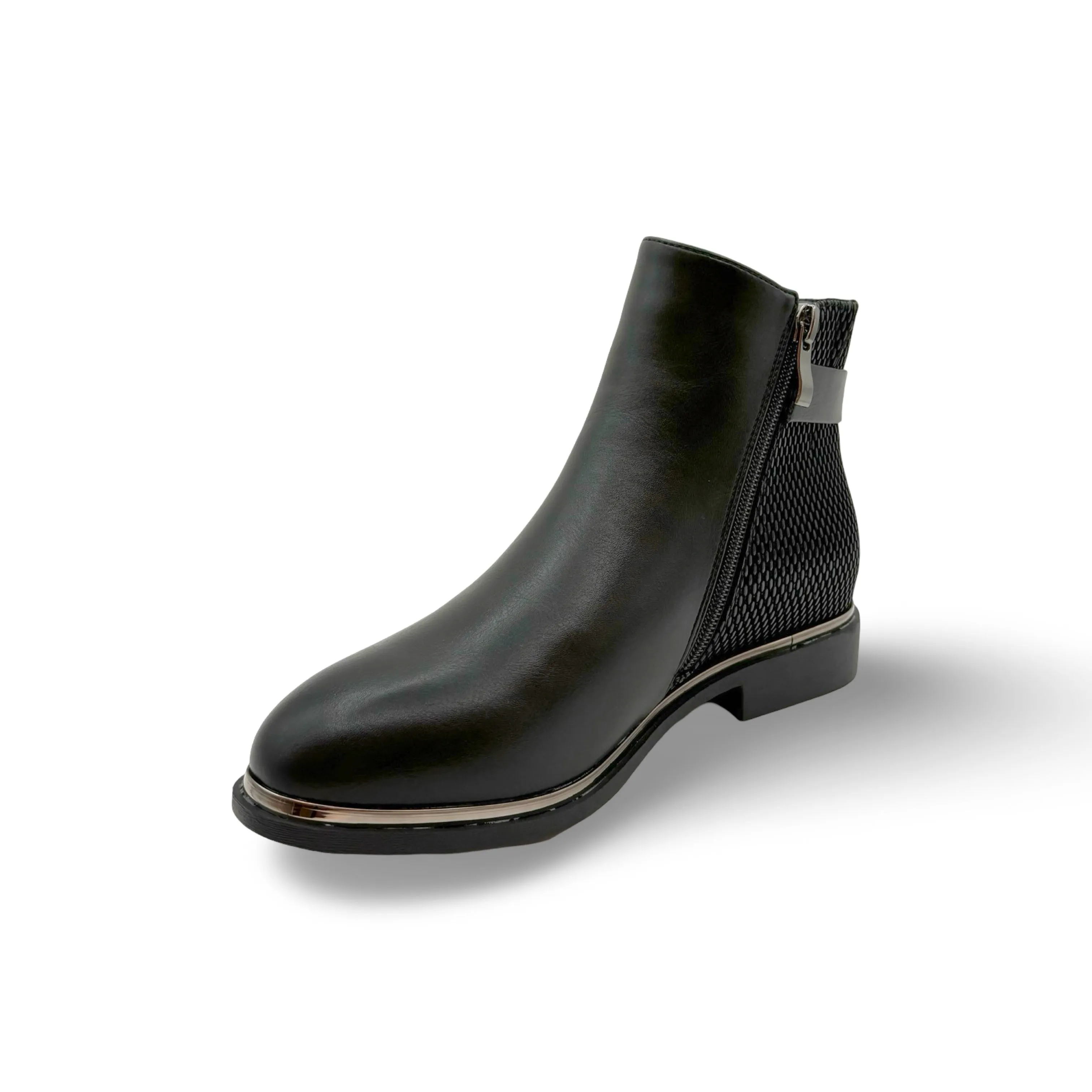 Jackie Too WATERPROOF Vegan Black Bootie