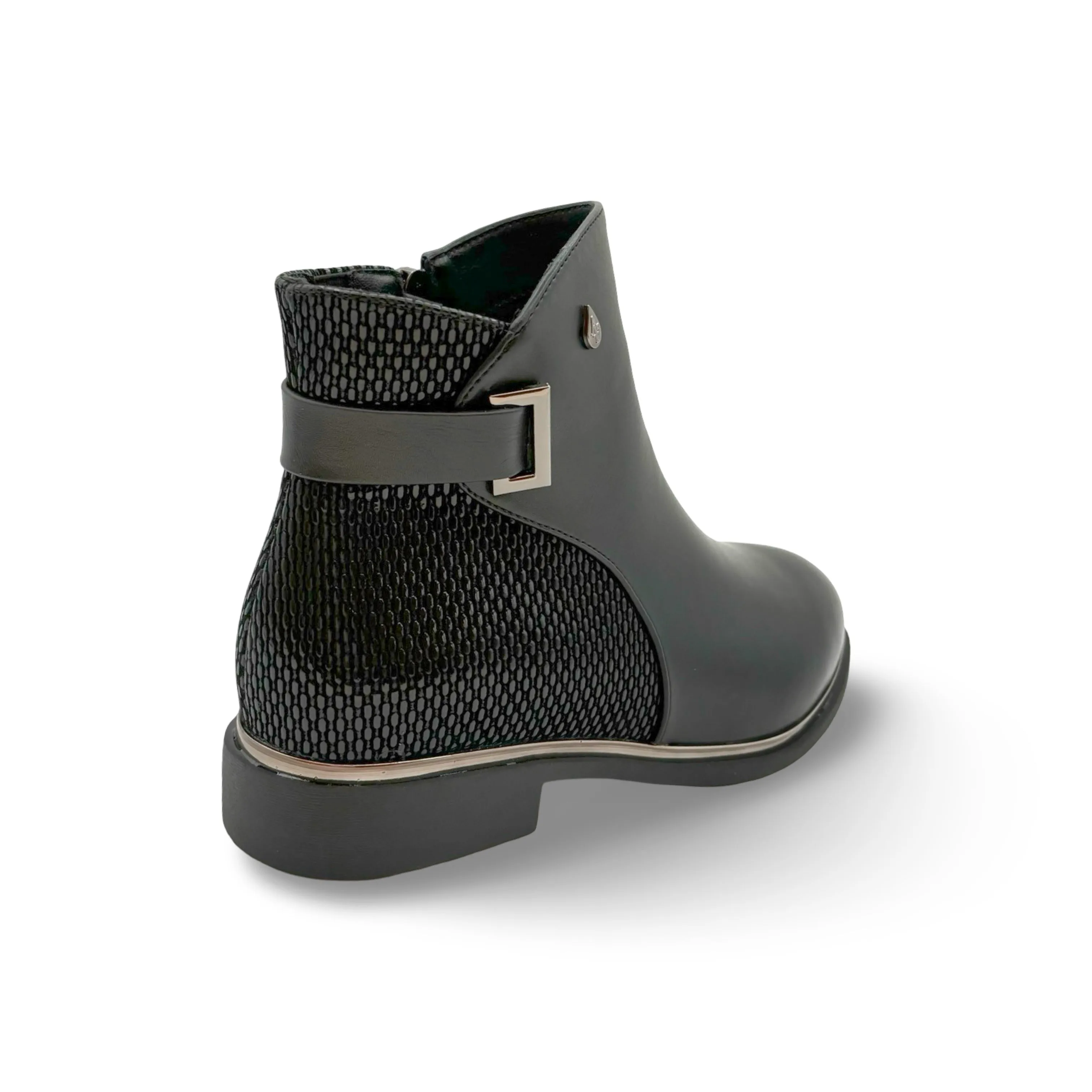 Jackie Too WATERPROOF Vegan Black Bootie