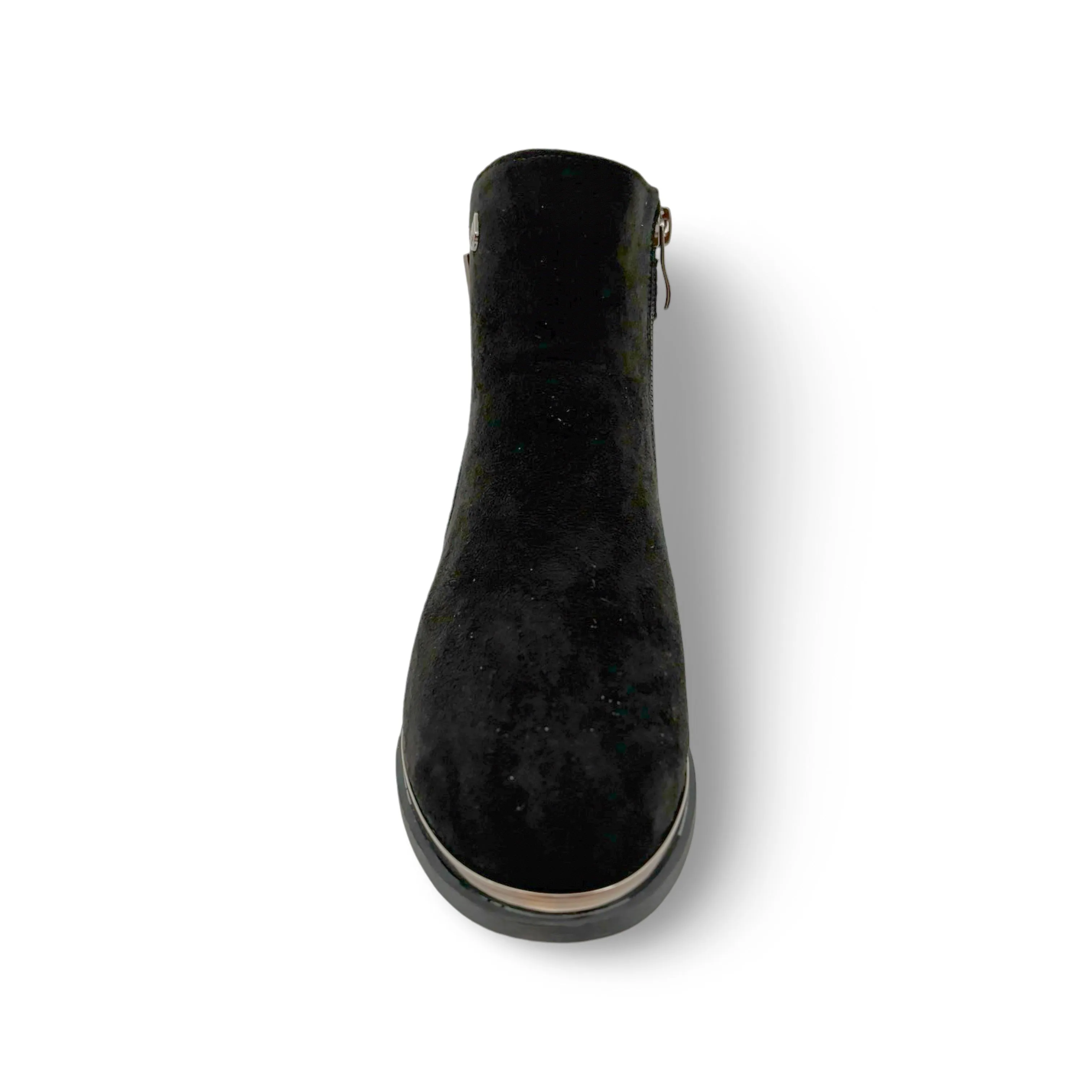 Jackie Too WATERPROOF Vegan Black Suede Bootie