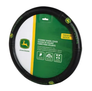 John Deere Deluxe Steering Wheel Cover