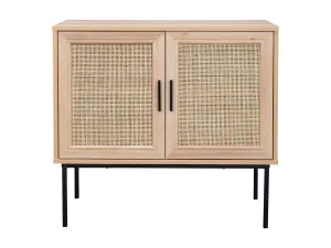 Light Wood Accent Cabinet