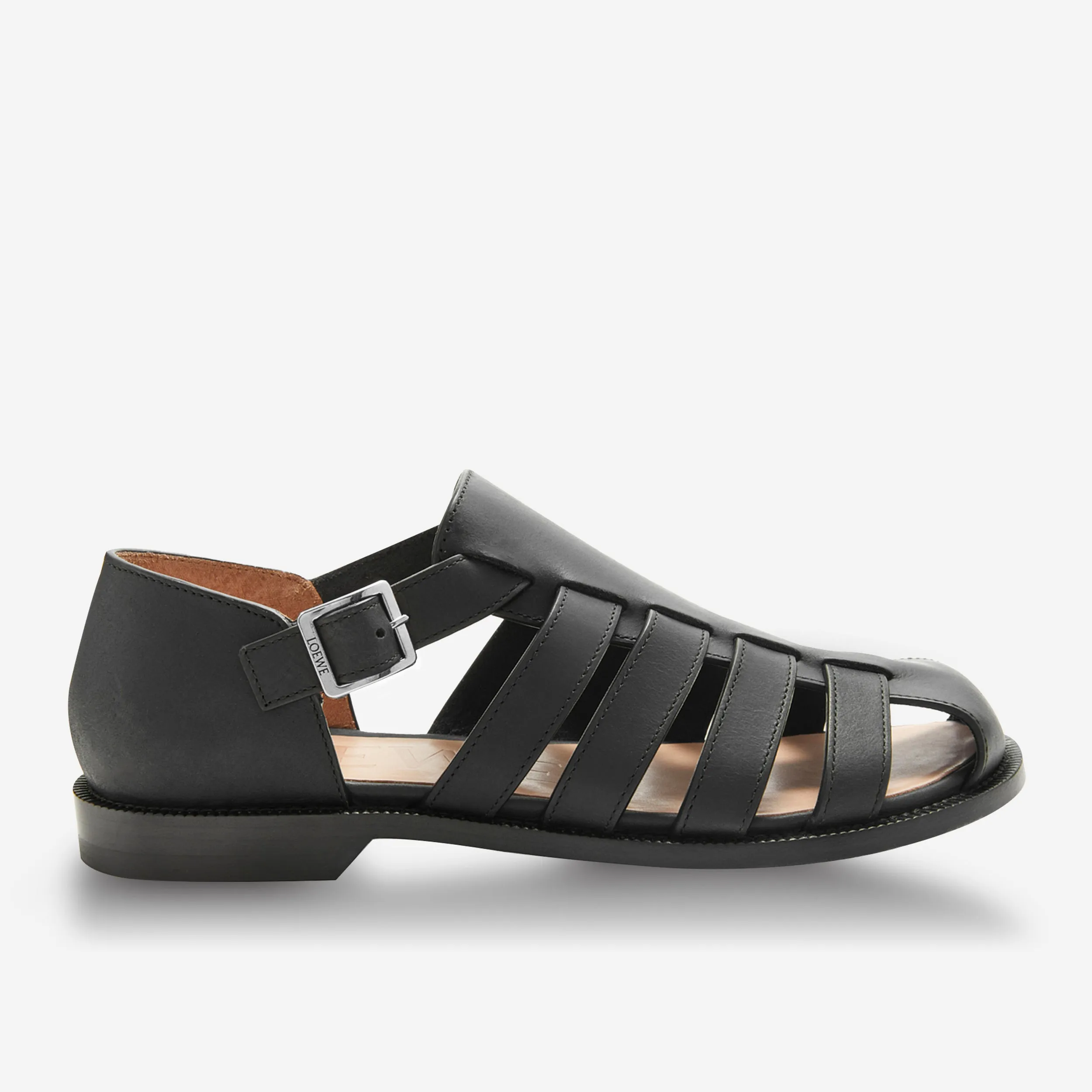 Loewe Campo Waxed Calfskin Sandal