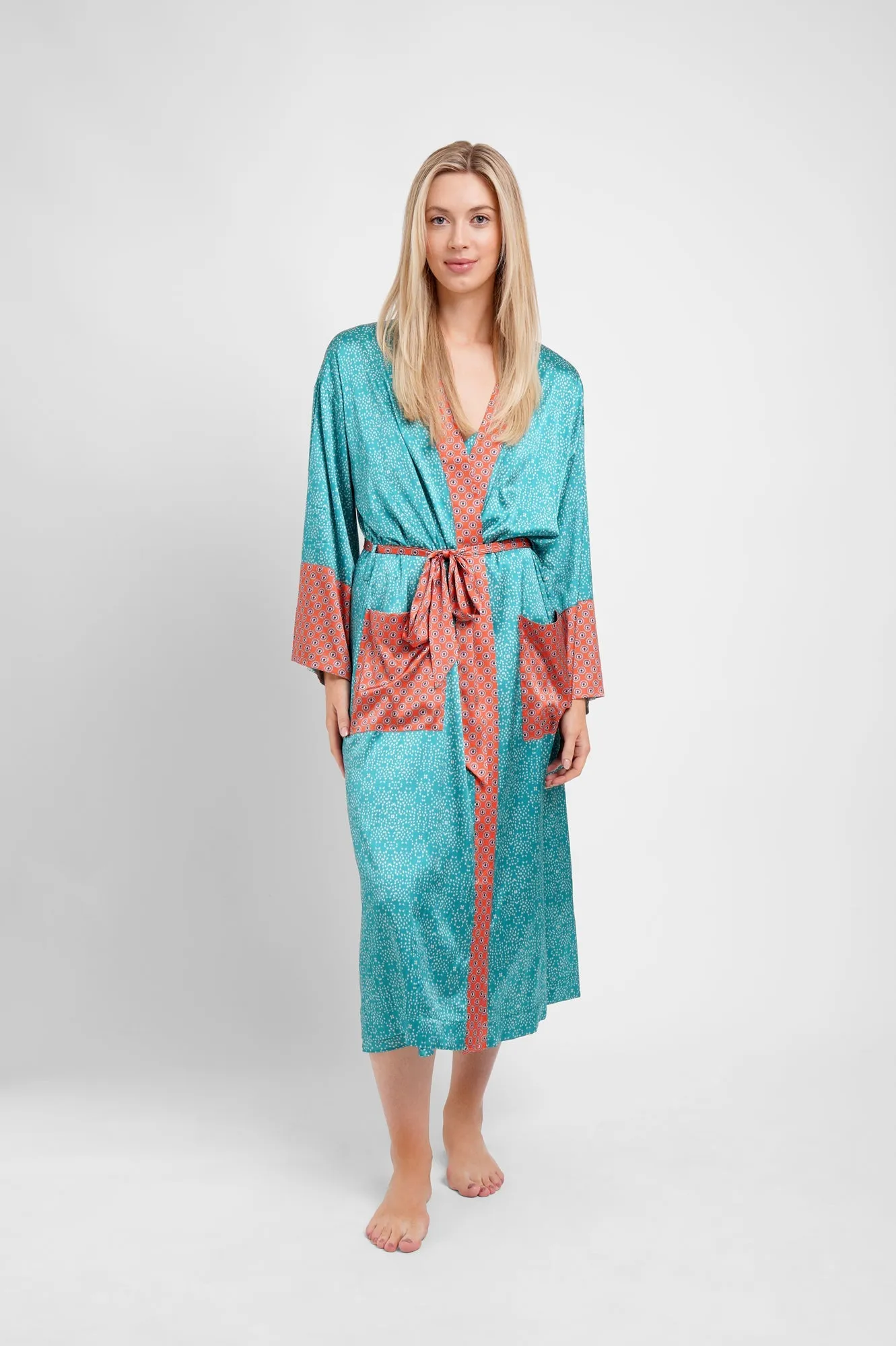 Long Robe / "Teal Stars"