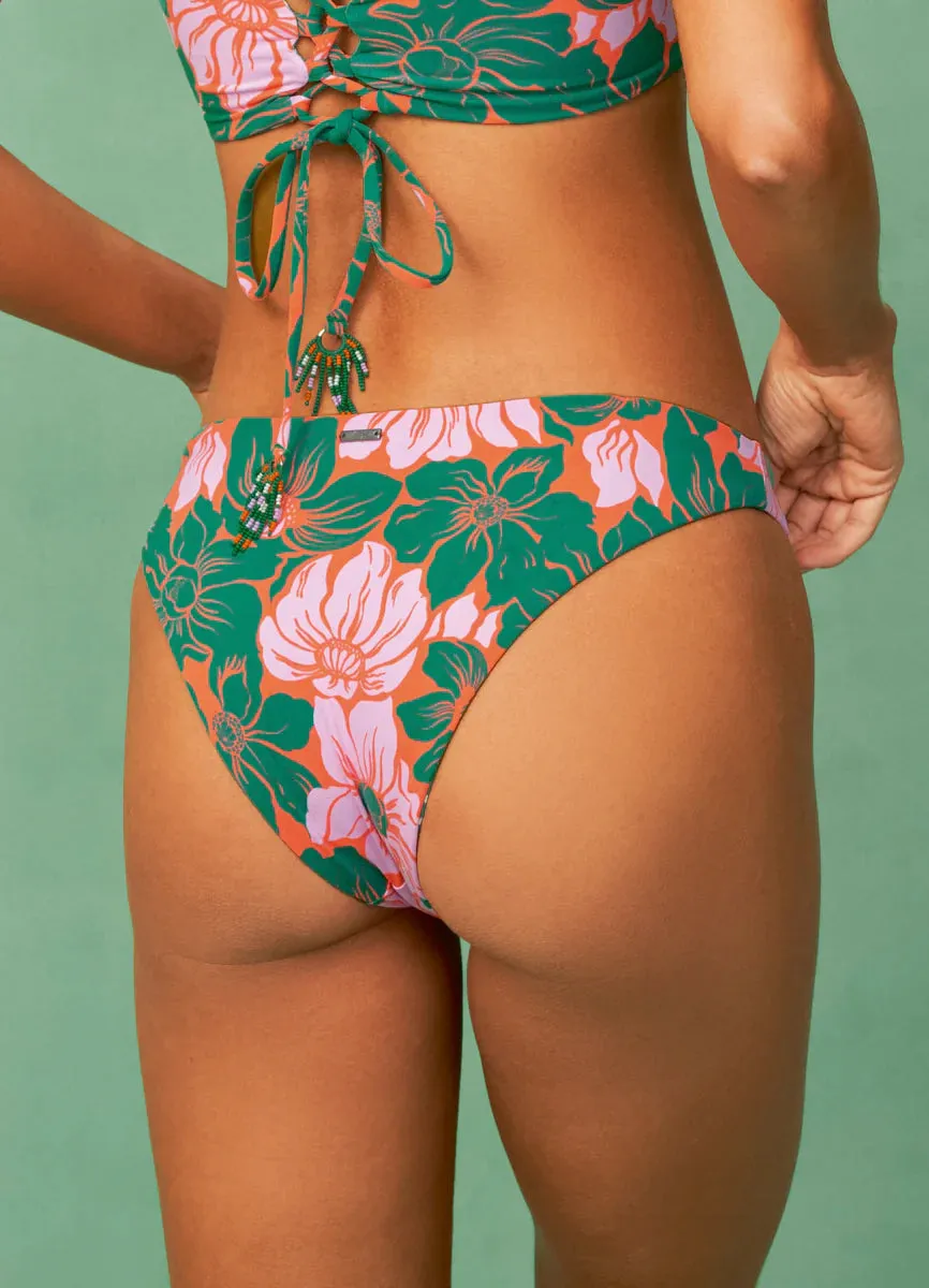 Maaji Floral Stamp Sublimity Classic Bikini Bottom