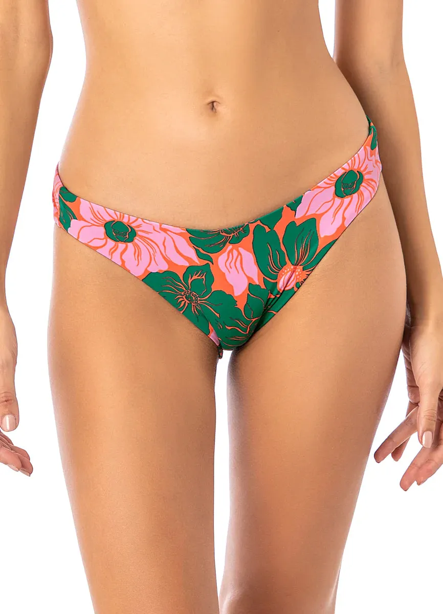 Maaji Floral Stamp Sublimity Classic Bikini Bottom