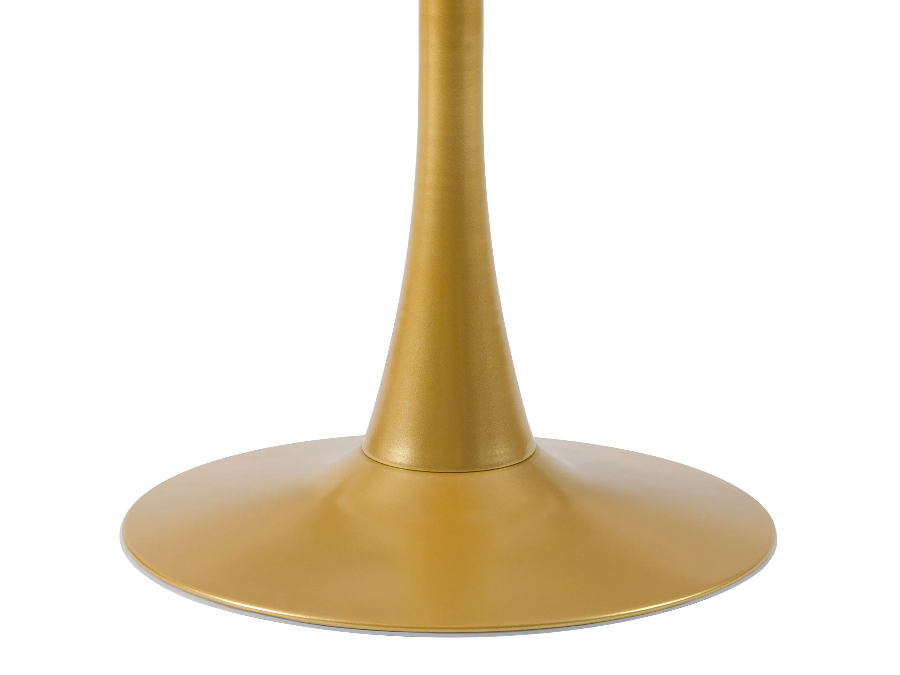 Marble And Gold Round Bistro Table 28"