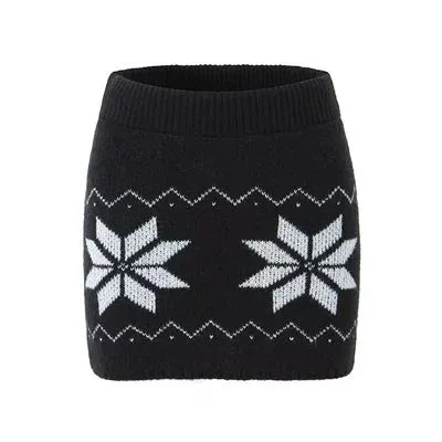 Mavis Knitted Skirt Set