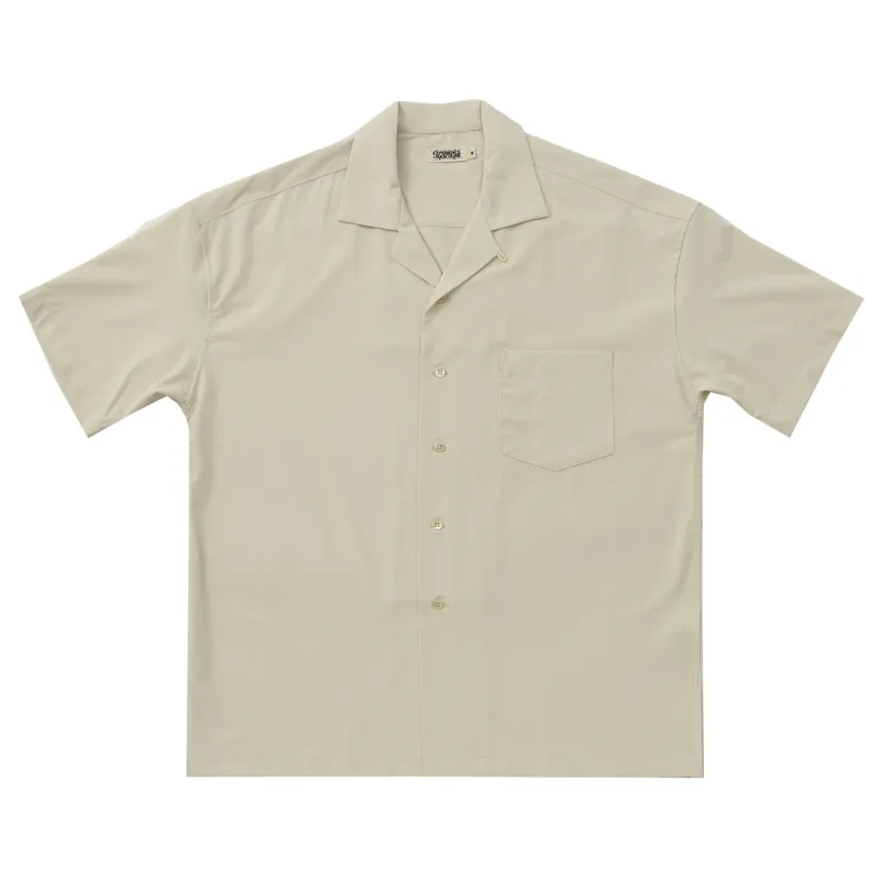 Men's Camp Collar Shirt Short Sleeves