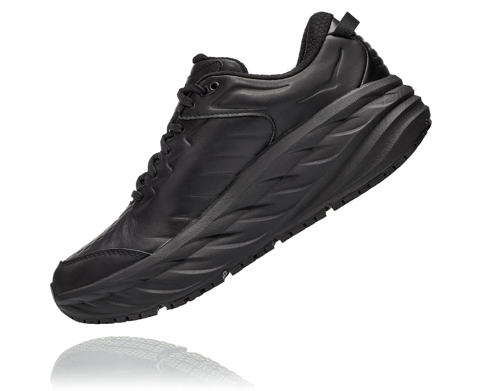 Men's Hoka Bondi SR Color: Black/Black