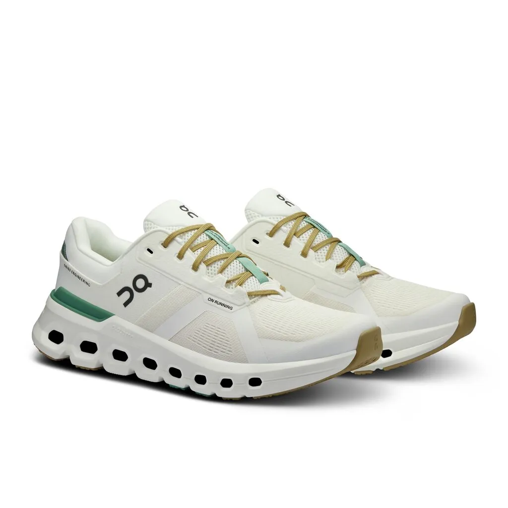 Men's On Cloudrunner 2 Running Shoe in Undyed | Green