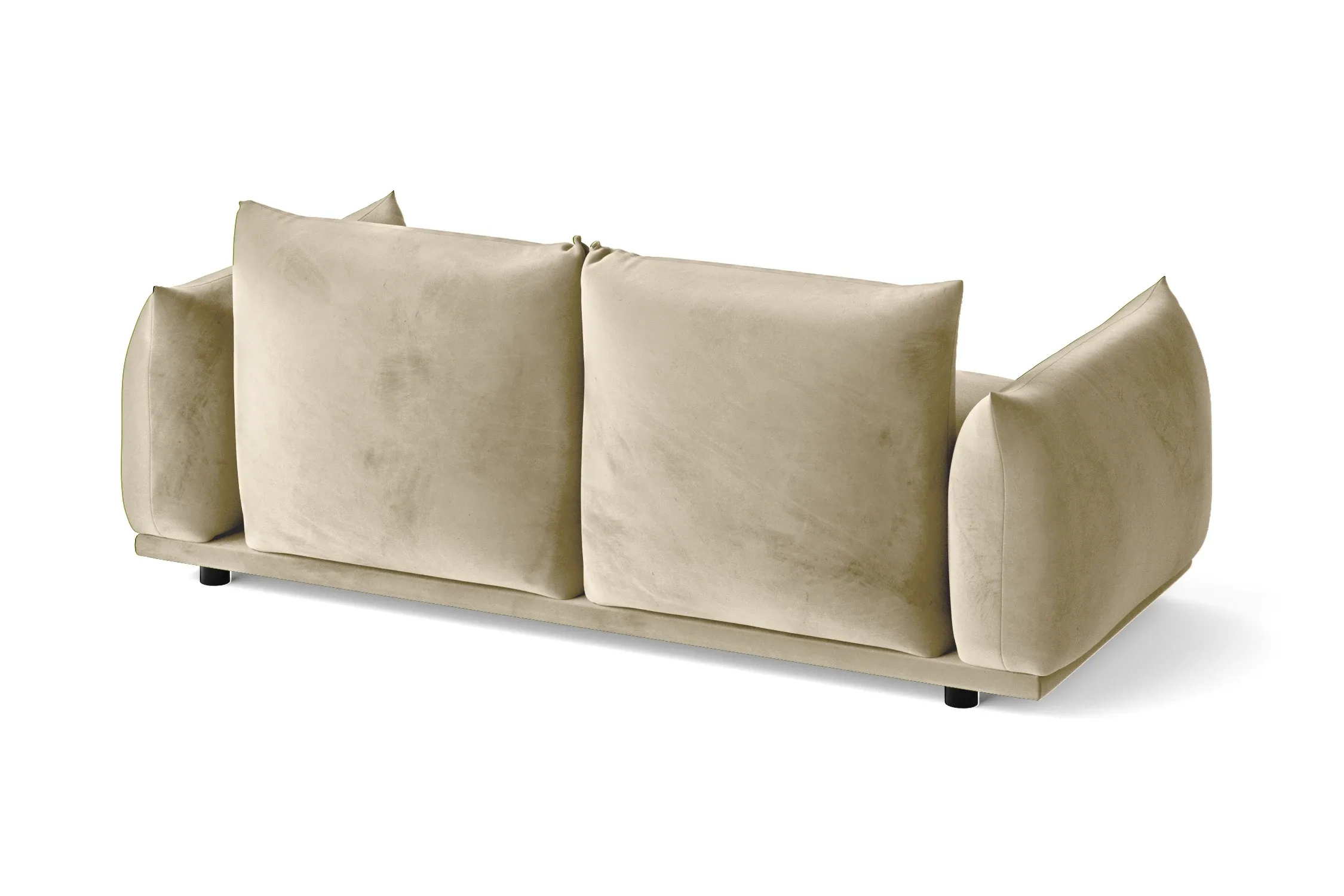 Minneapolis 2 Seater Sofa Cream Velvet