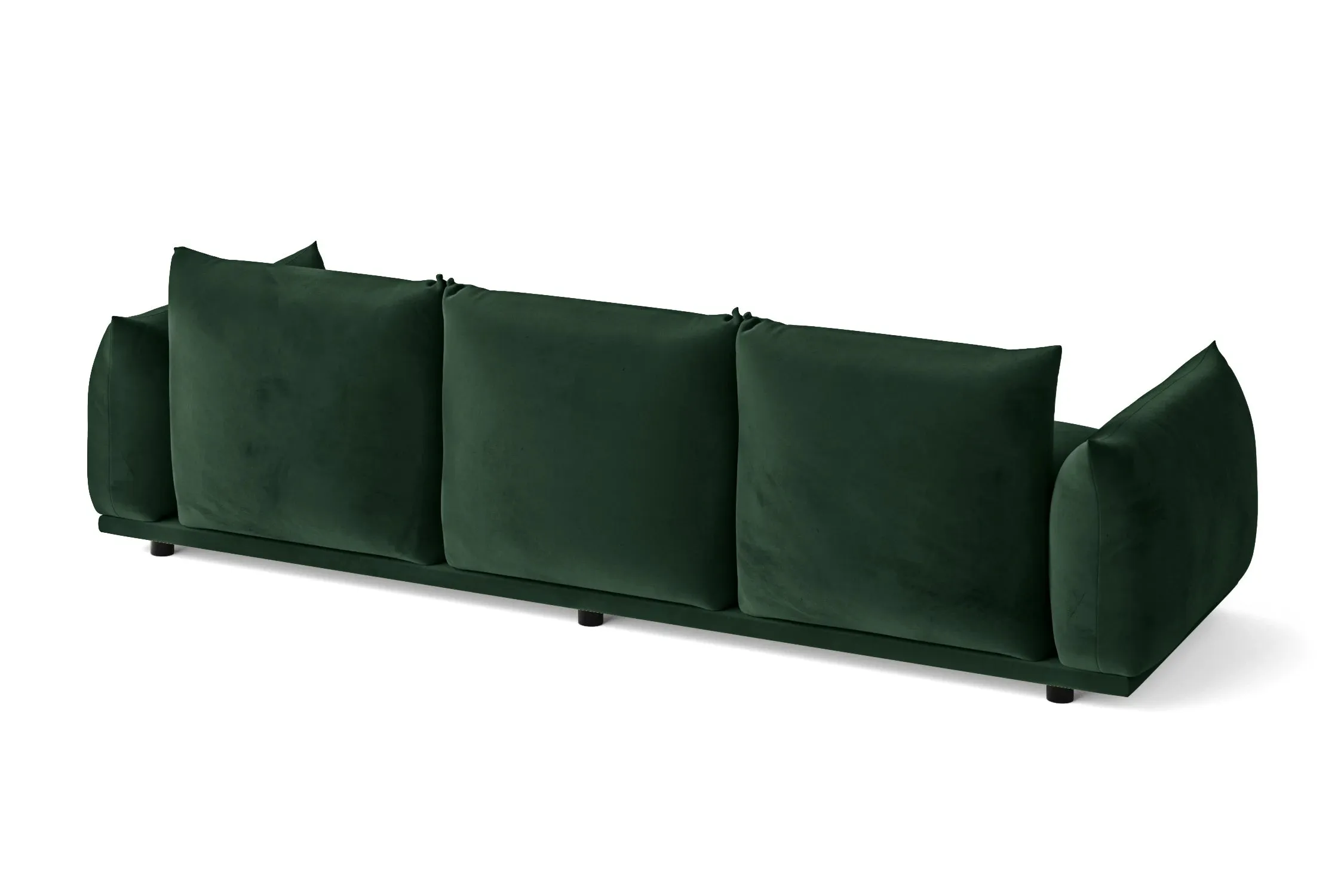 Minneapolis 3 Seater Sofa Green Velvet