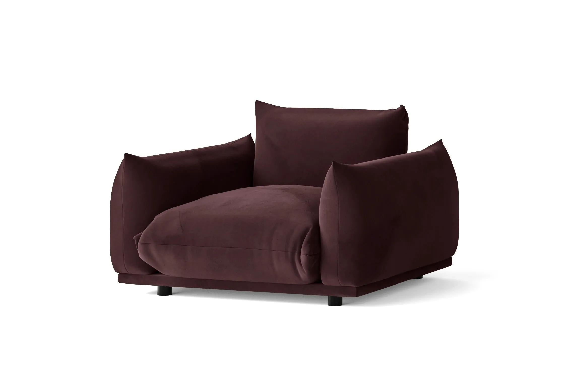 Minneapolis Armchair Grape Velvet