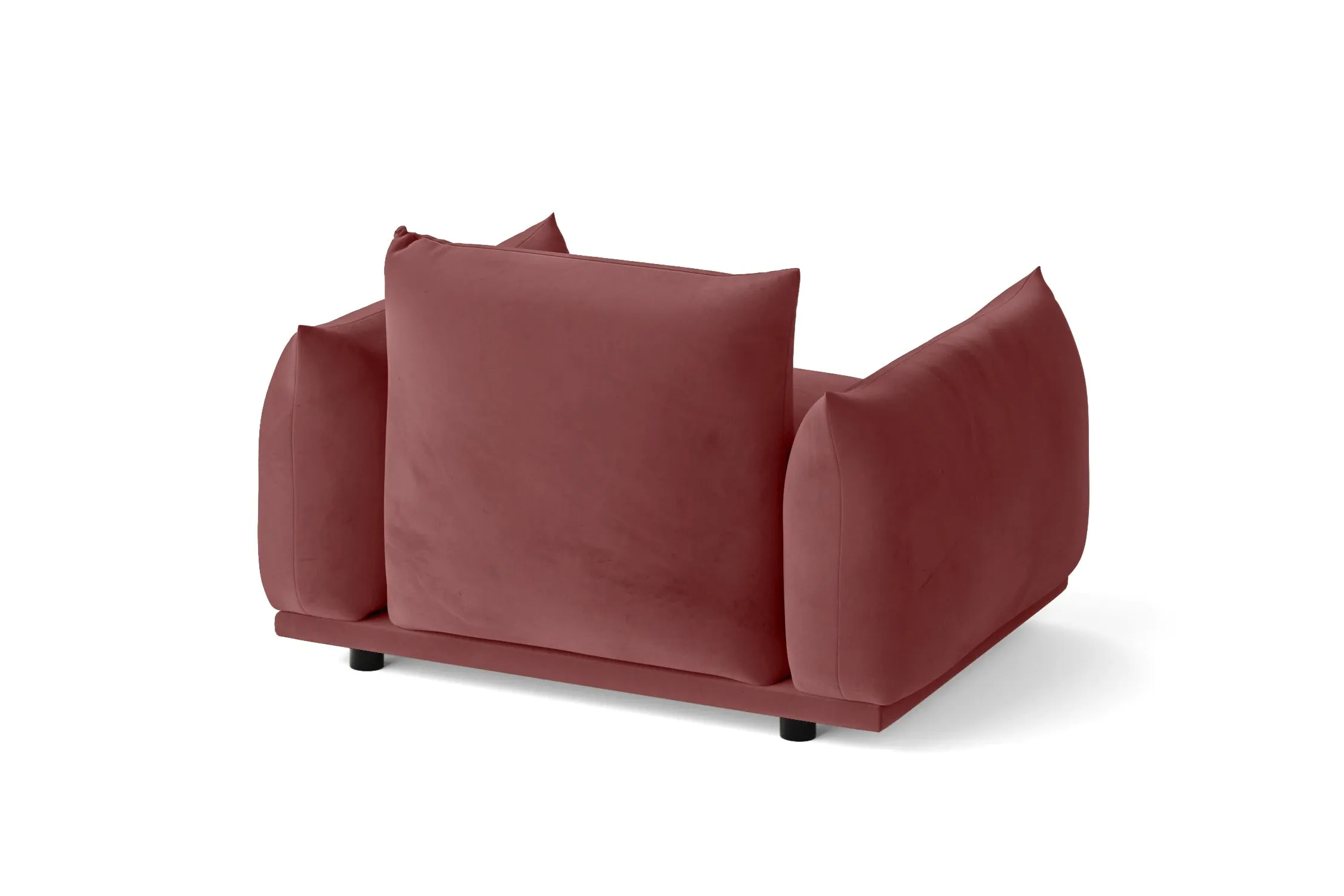 Minneapolis Armchair Pink Velvet