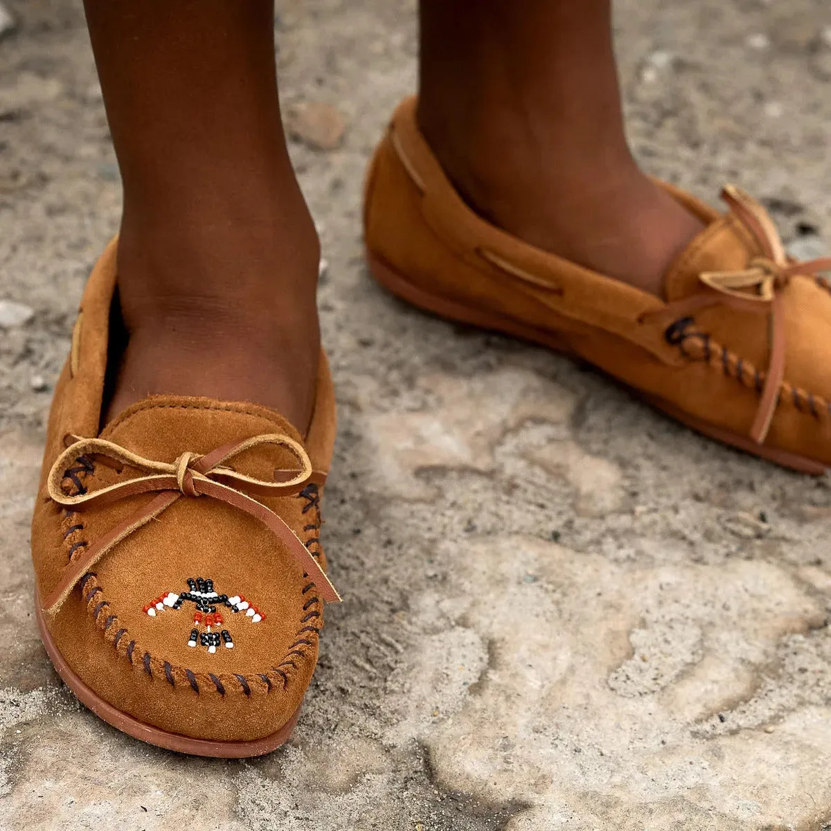 Minnetonka Childrens Thunderbird Animikii - Children's Moccasin