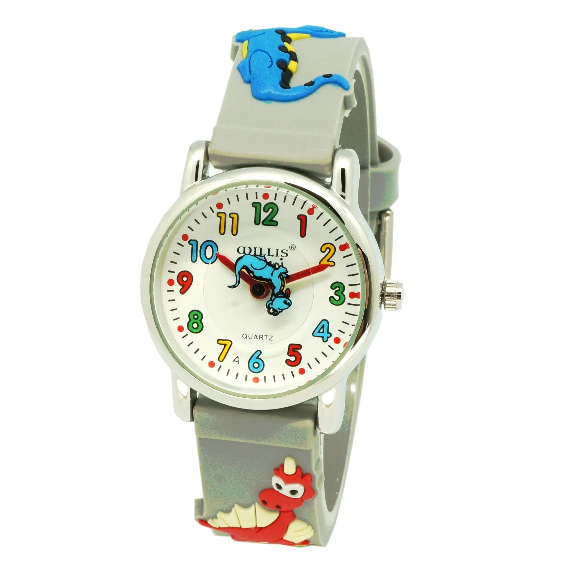 New 3D Cartoon Dinosaur Children's Watch Cute Children's Watch Plastic Silicone Watch