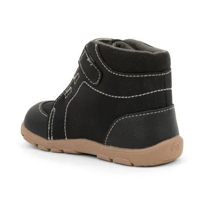 New - See Kai Run Basics Toddler Quinn Sneakers - Black 4T