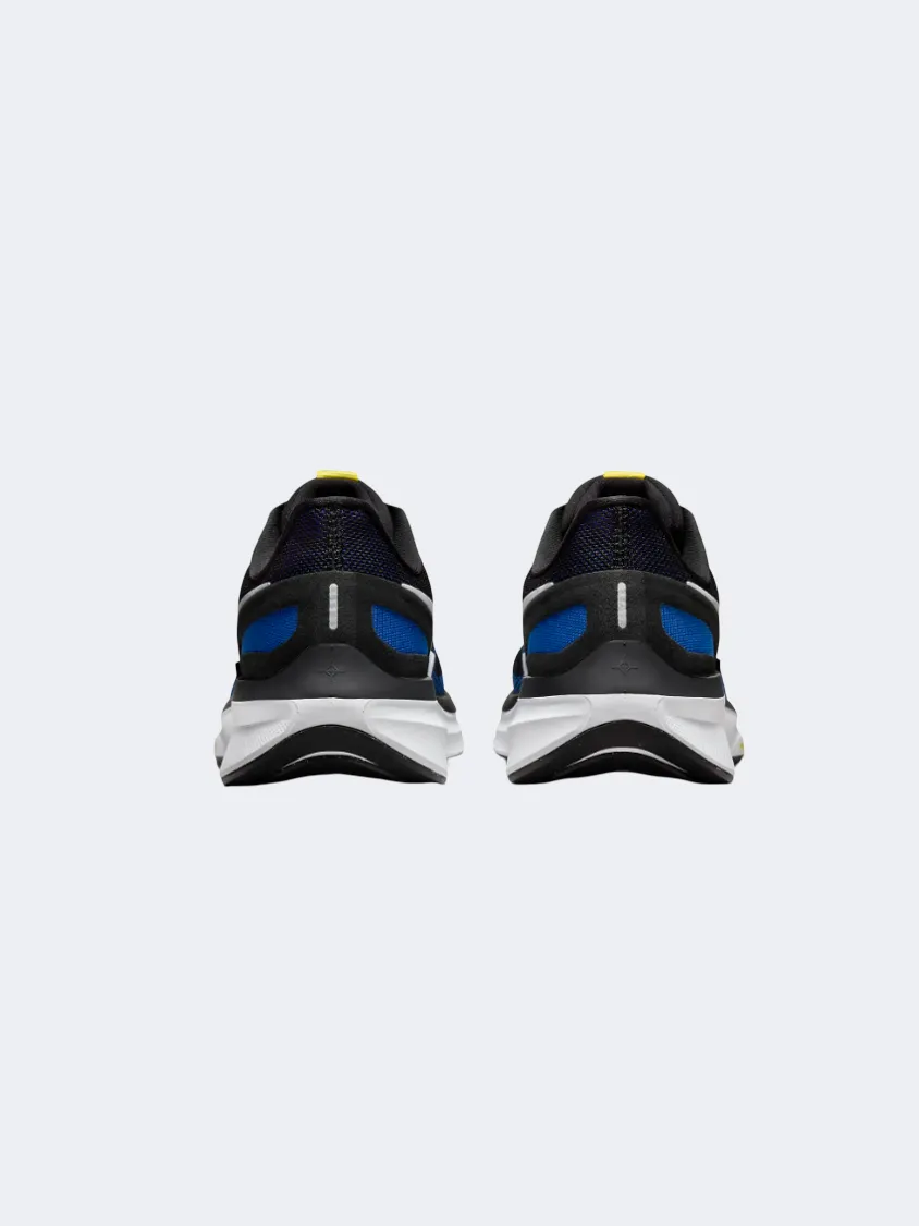 Nike Air Zoom Structure 25 Men Running Shoes Black/Blue/White