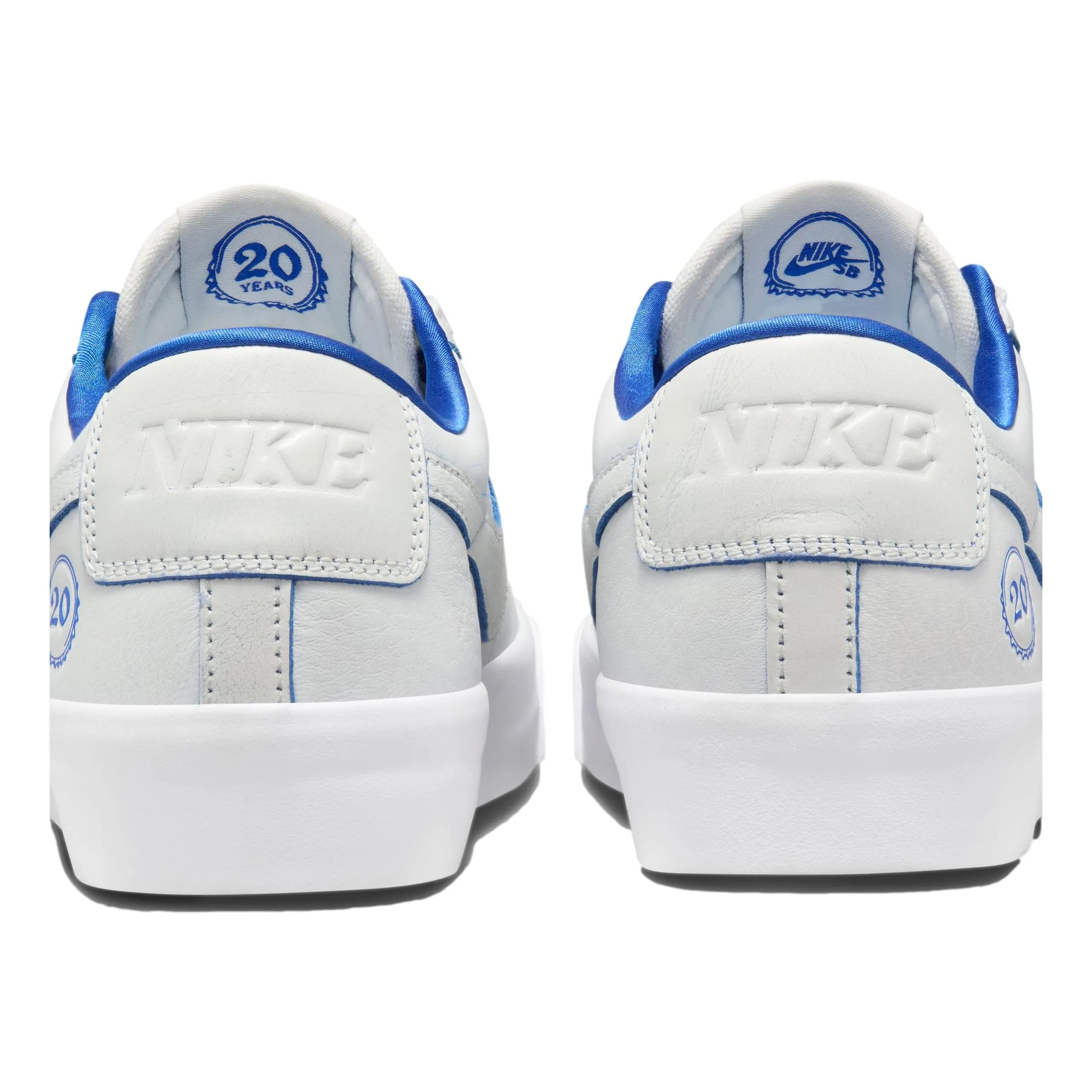 Nike SB Blazer Low GT Premium Summit White/Game Royal-Summit White