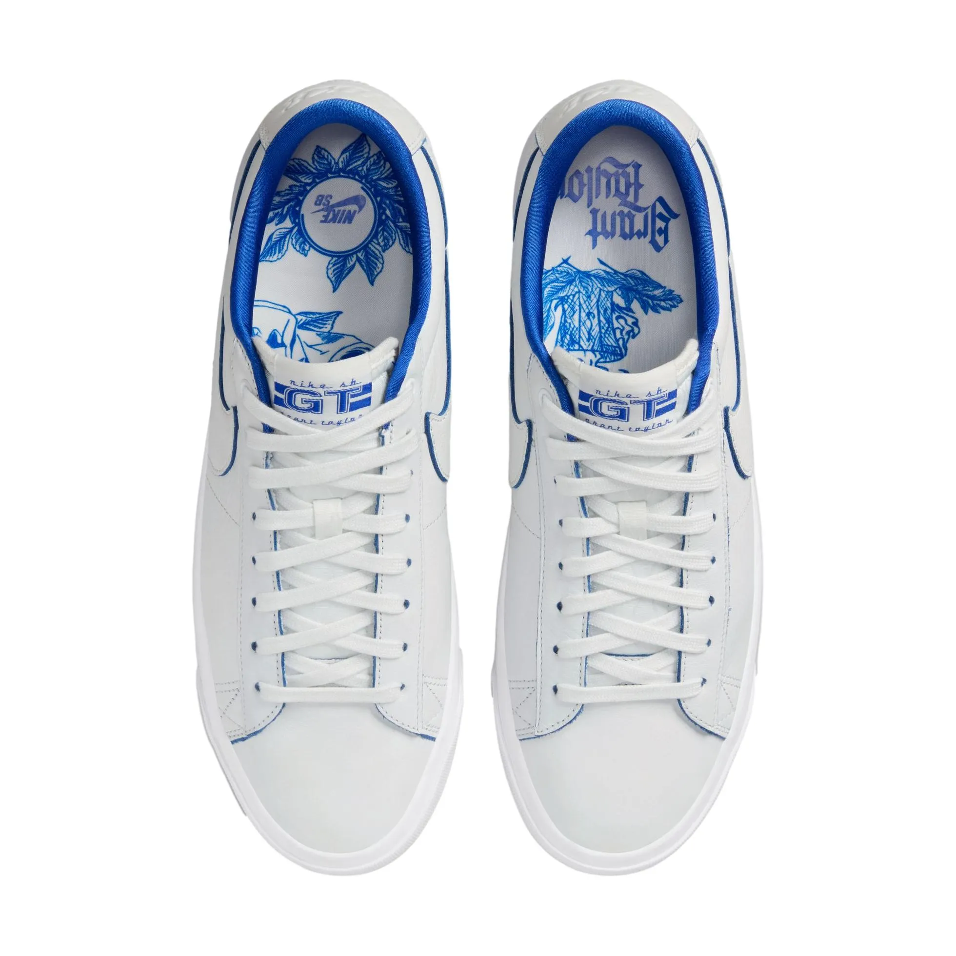 Nike SB Blazer Low GT Premium Summit White/Game Royal-Summit White