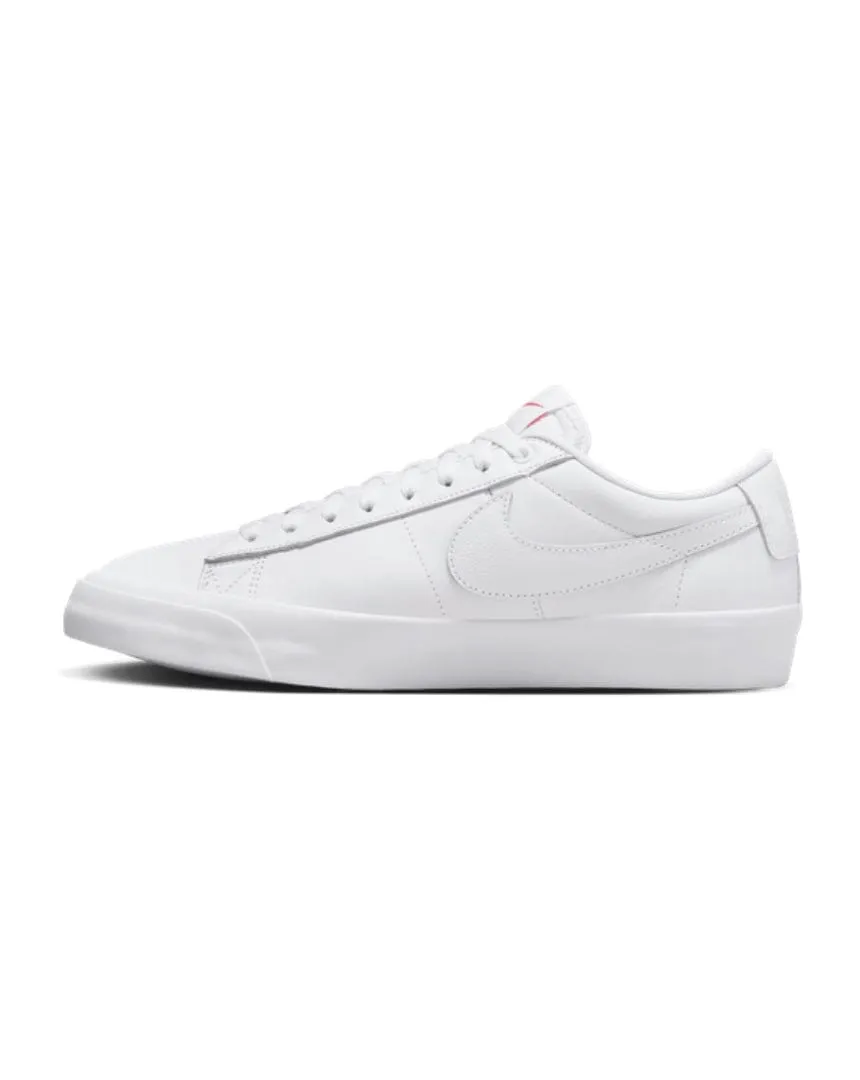 Nike SB Blazer Low Pro GT ISO - White / White / White