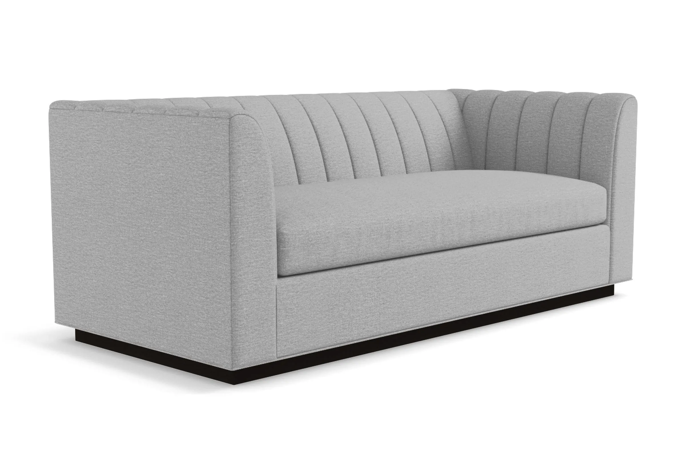 Nora Queen Size Sleeper Sofa Bed :: Leg Finish: Espresso / Sleeper Option: Deluxe Innerspring Mattress