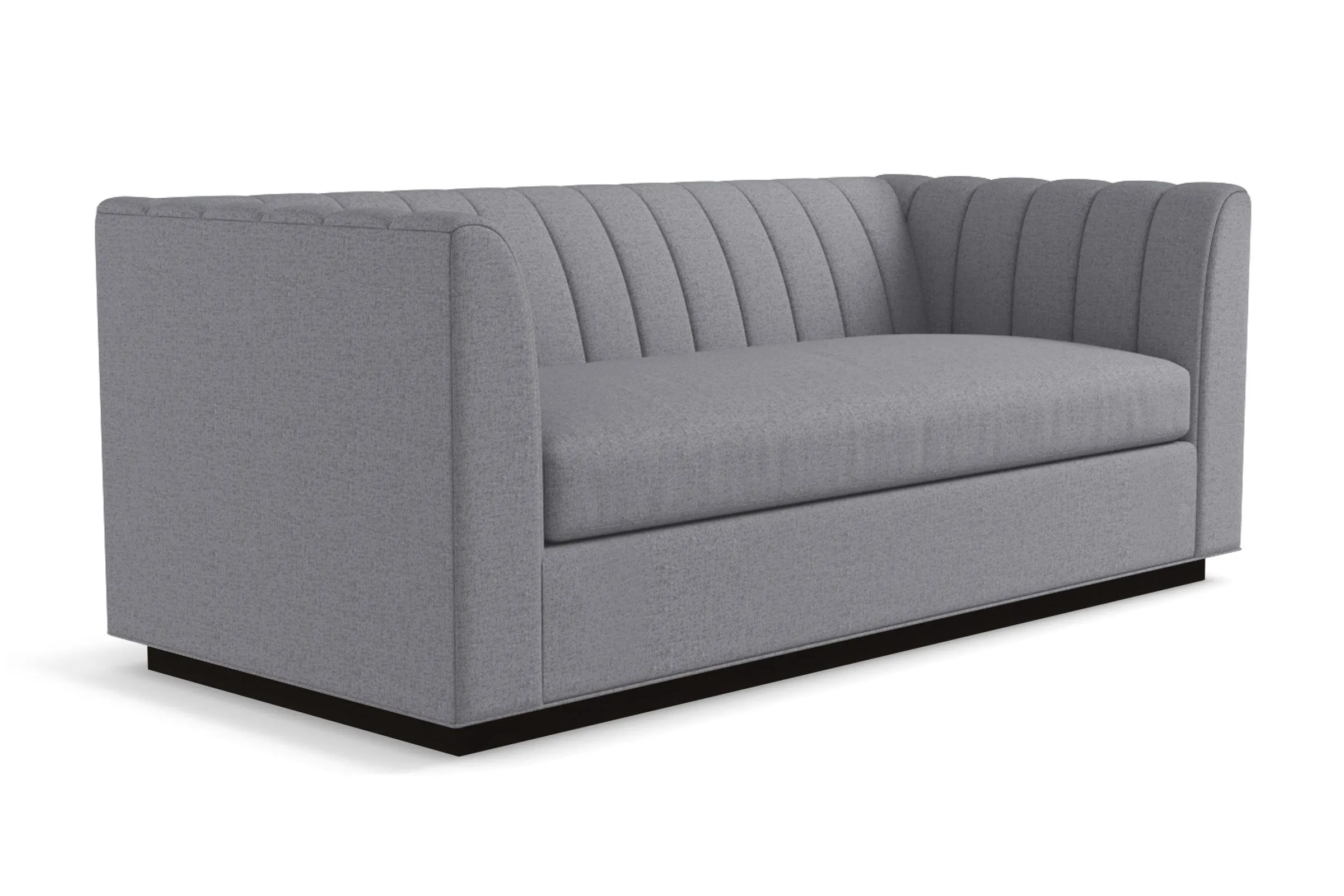 Nora Queen Size Sleeper Sofa Bed :: Leg Finish: Espresso / Sleeper Option: Deluxe Innerspring Mattress