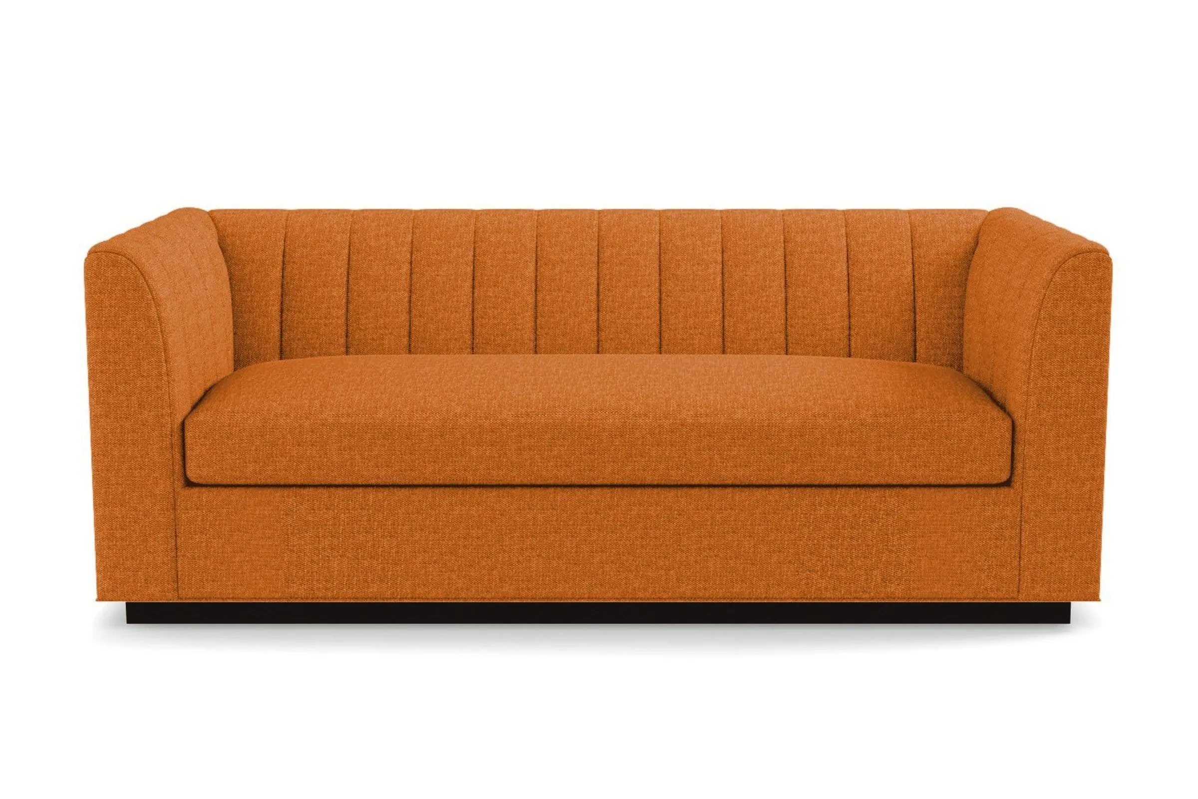 Nora Queen Size Sleeper Sofa Bed :: Leg Finish: Espresso / Sleeper Option: Deluxe Innerspring Mattress