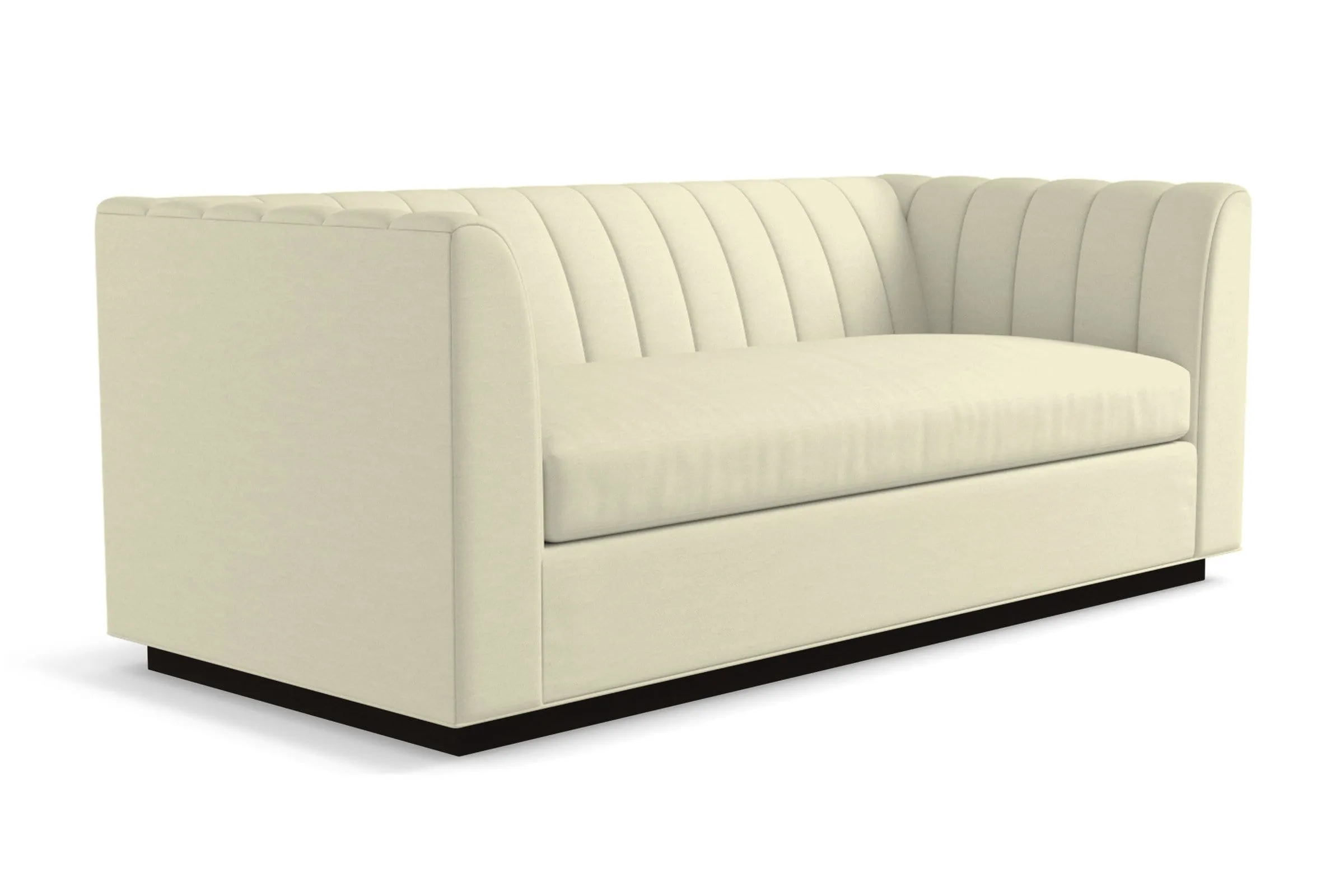 Nora Queen Size Sleeper Sofa Bed :: Leg Finish: Espresso / Sleeper Option: Memory Foam Mattress