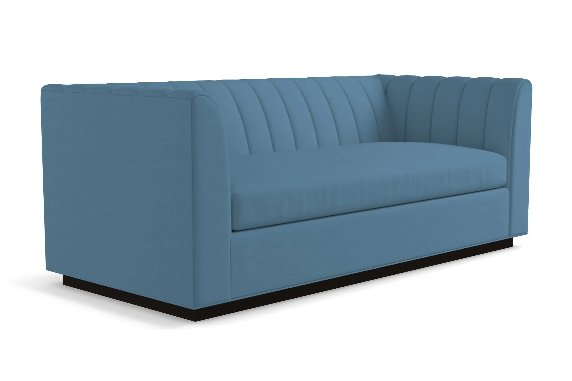 Nora Queen Size Sleeper Sofa Bed :: Leg Finish: Espresso / Sleeper Option: Memory Foam Mattress