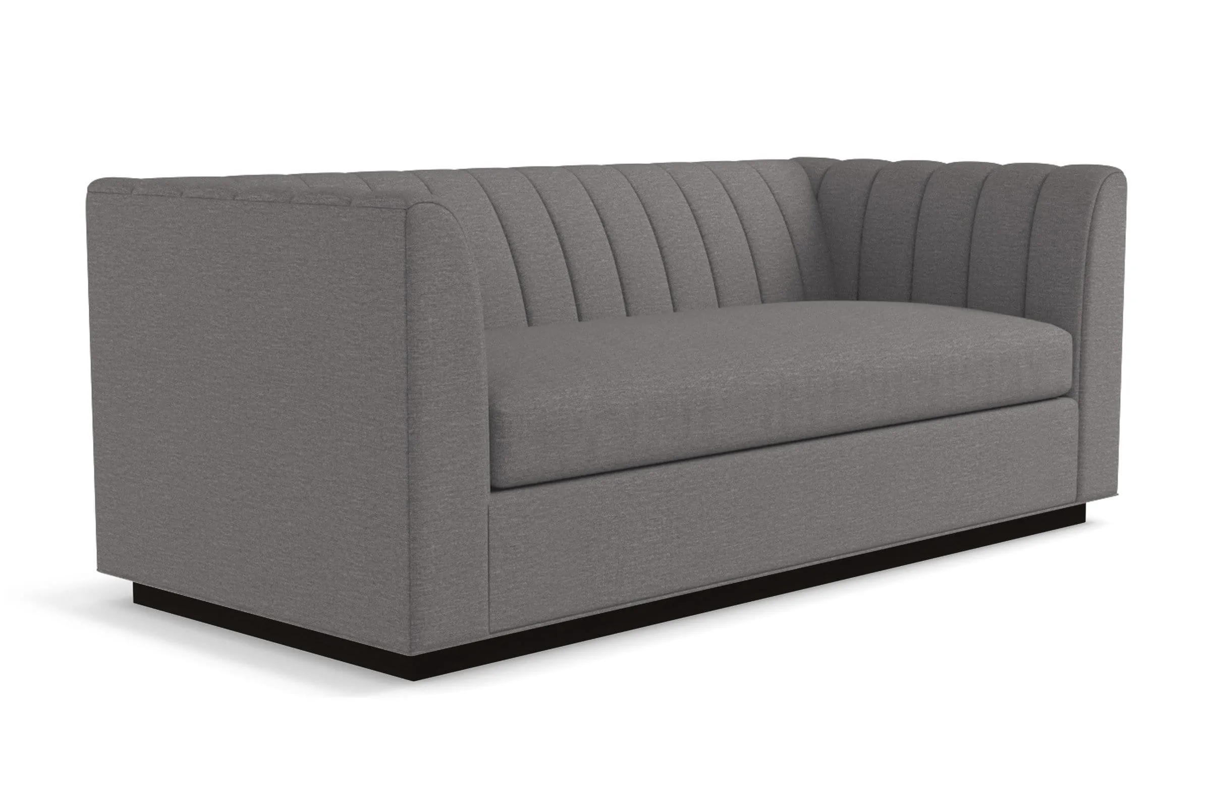 Nora Queen Size Sleeper Sofa Bed :: Leg Finish: Espresso / Sleeper Option: Memory Foam Mattress