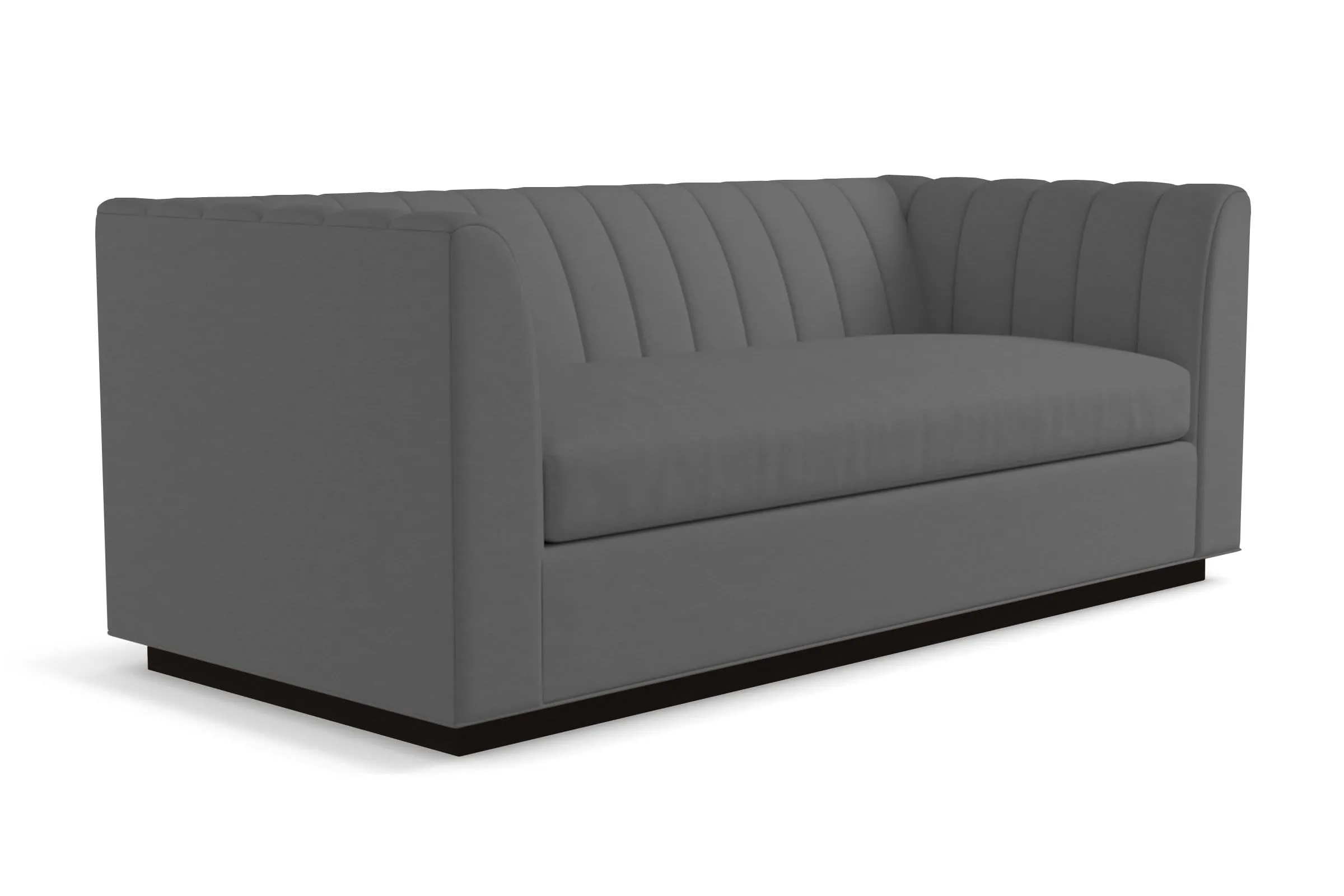 Nora Queen Size Sleeper Sofa Bed :: Leg Finish: Espresso / Sleeper Option: Memory Foam Mattress