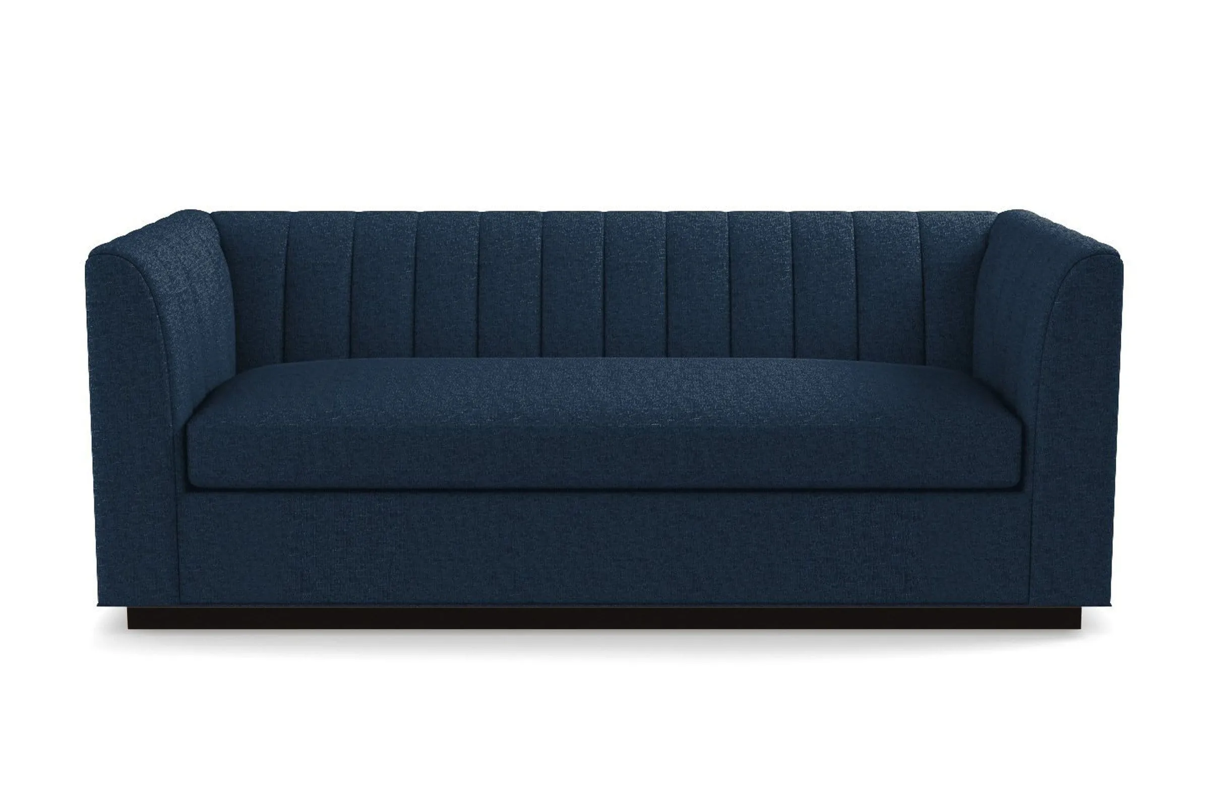 Nora Queen Size Sleeper Sofa Bed :: Leg Finish: Espresso / Sleeper Option: Memory Foam Mattress