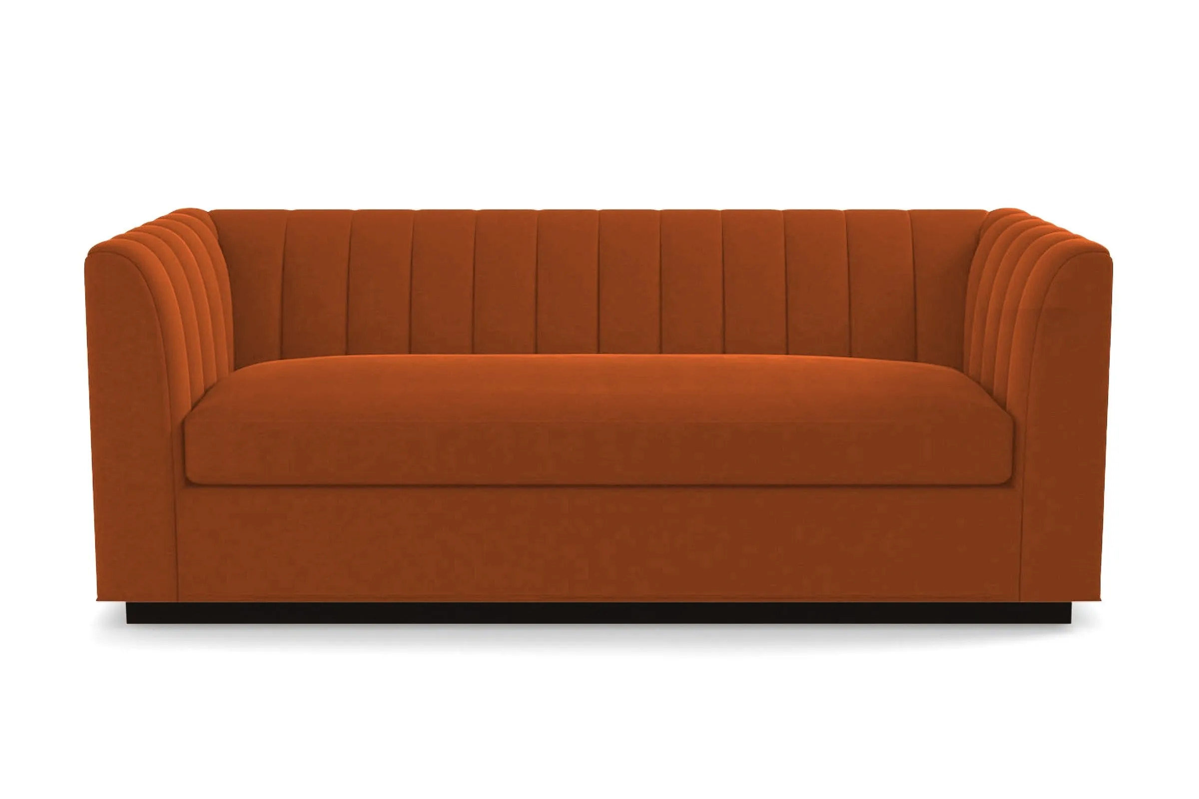 Nora Queen Size Sleeper Sofa Bed :: Leg Finish: Espresso / Sleeper Option: Memory Foam Mattress