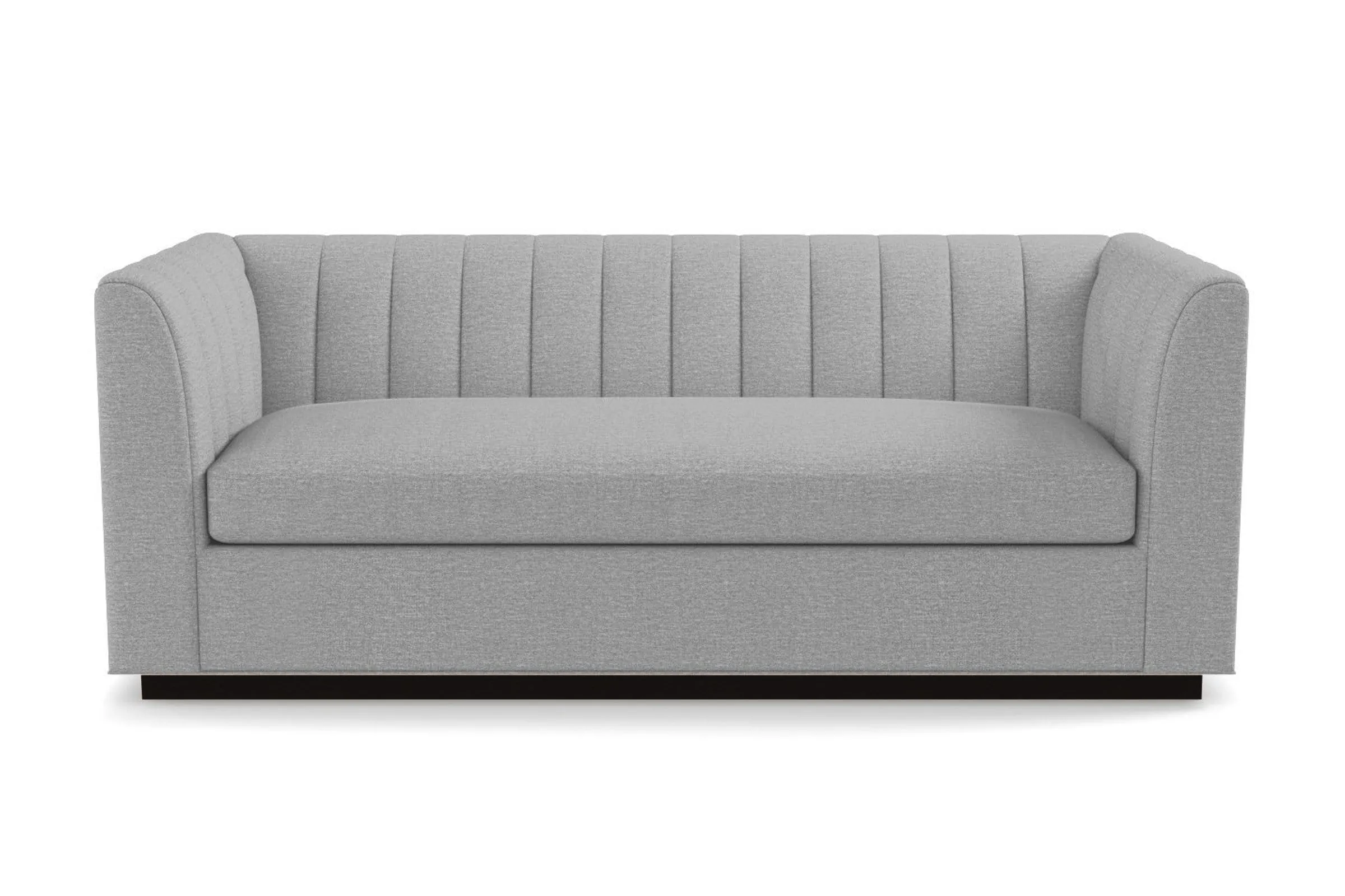 Nora Queen Size Sleeper Sofa Bed :: Leg Finish: Espresso / Sleeper Option: Memory Foam Mattress