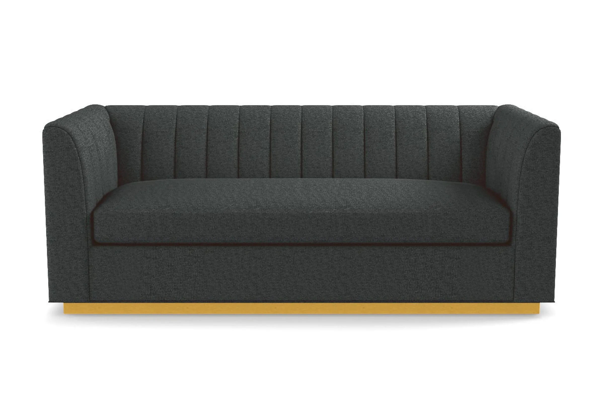 Nora Queen Size Sleeper Sofa Bed :: Leg Finish: Natural / Sleeper Option: Memory Foam Mattress