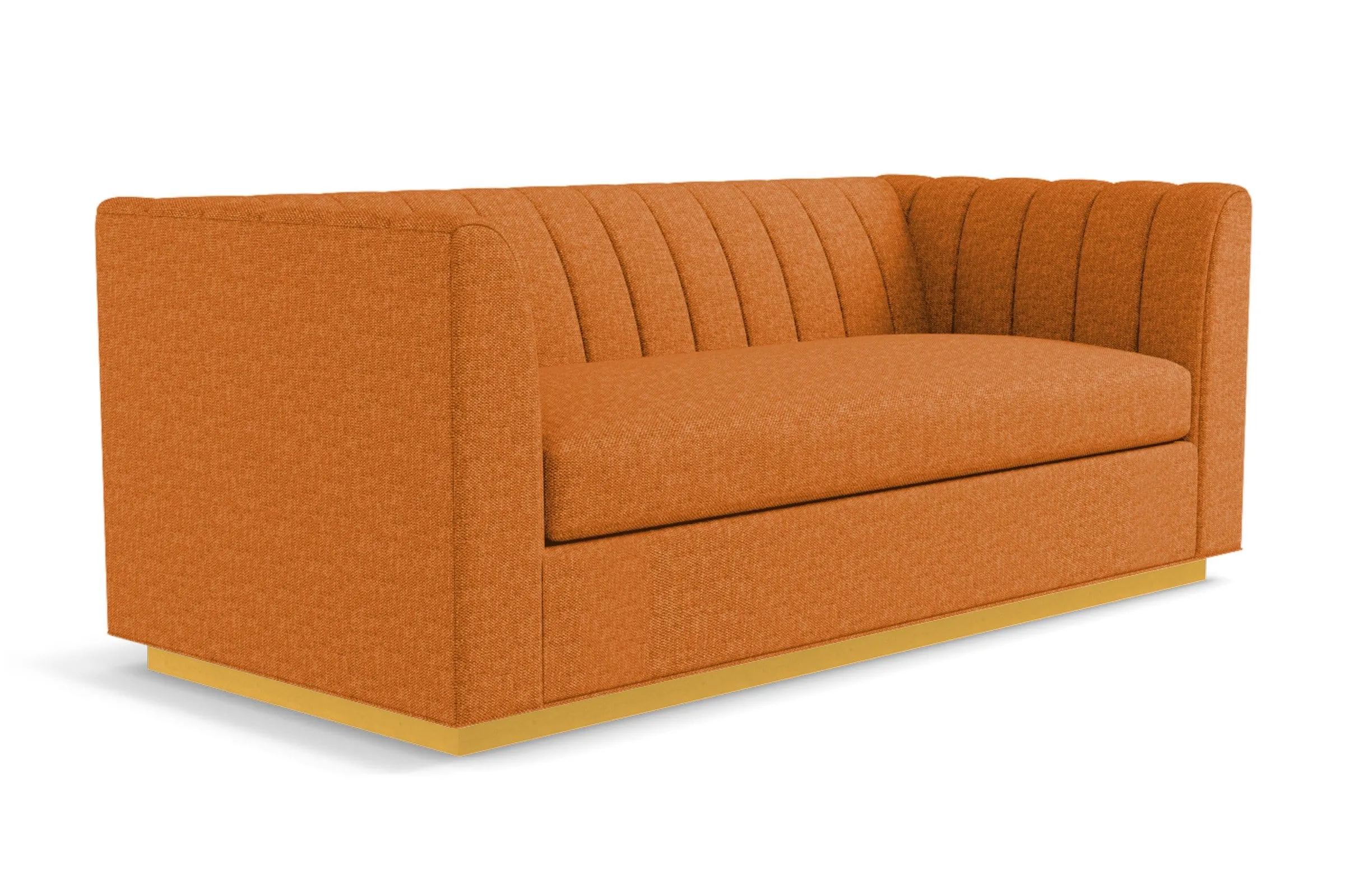 Nora Queen Size Sleeper Sofa Bed :: Leg Finish: Natural / Sleeper Option: Memory Foam Mattress