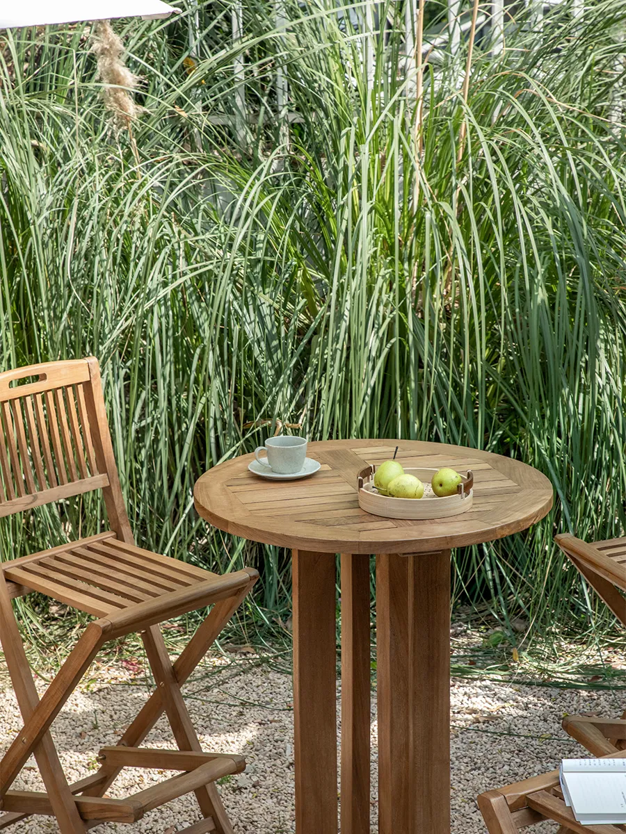 Outdoor Bar Chair and Table Set