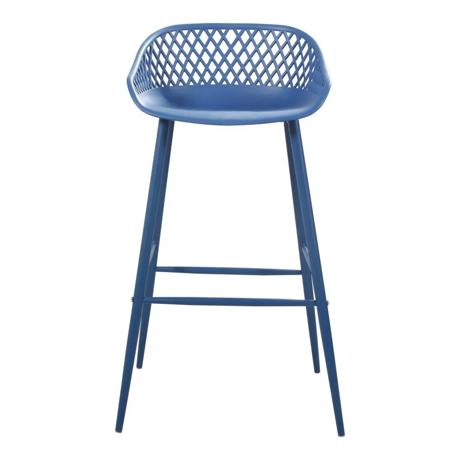 Piazza Outdoor Barstool | Blue