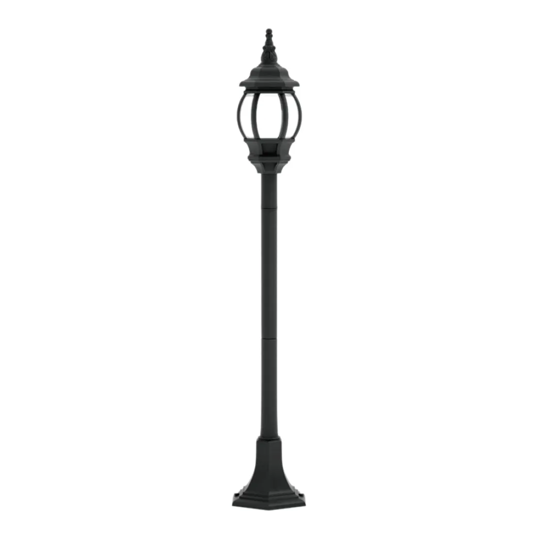 POLE LIGHT E27 40W BK