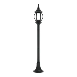 POLE LIGHT E27 40W BK