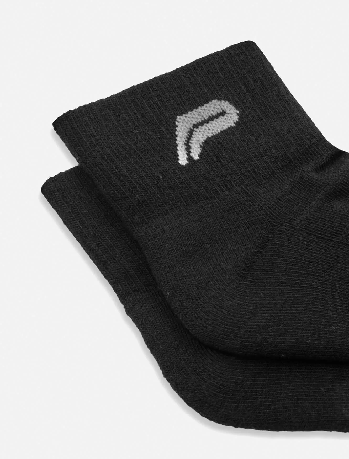 Premium Cushioned Running Socks - Black