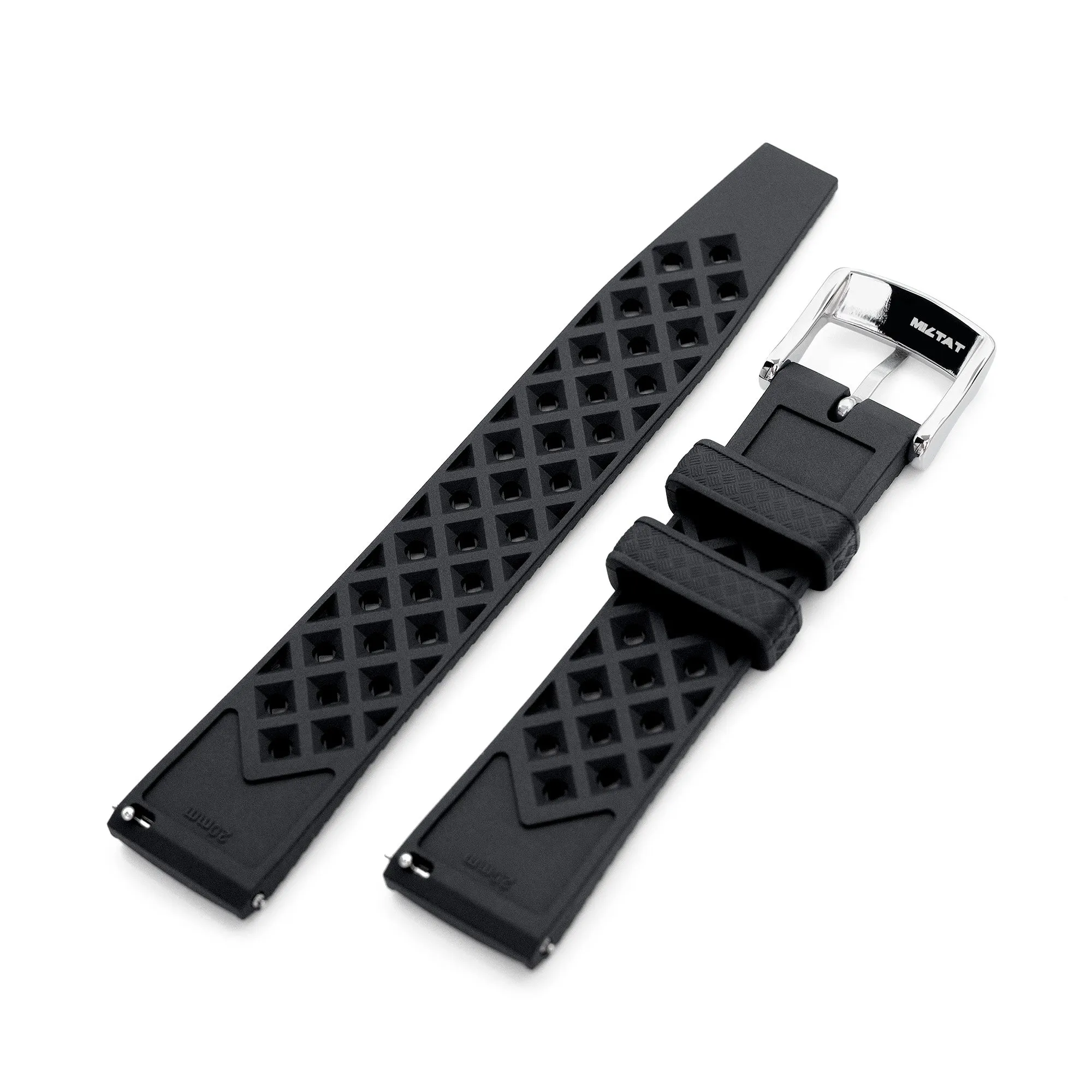 Quick Release Tropical-Style FKM rubber, Black