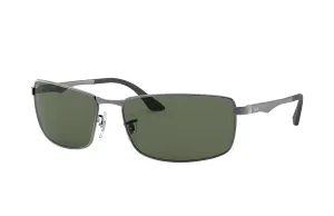 Rayban Rb3498 - Gunmetal Frame Green Classic - 61Mm