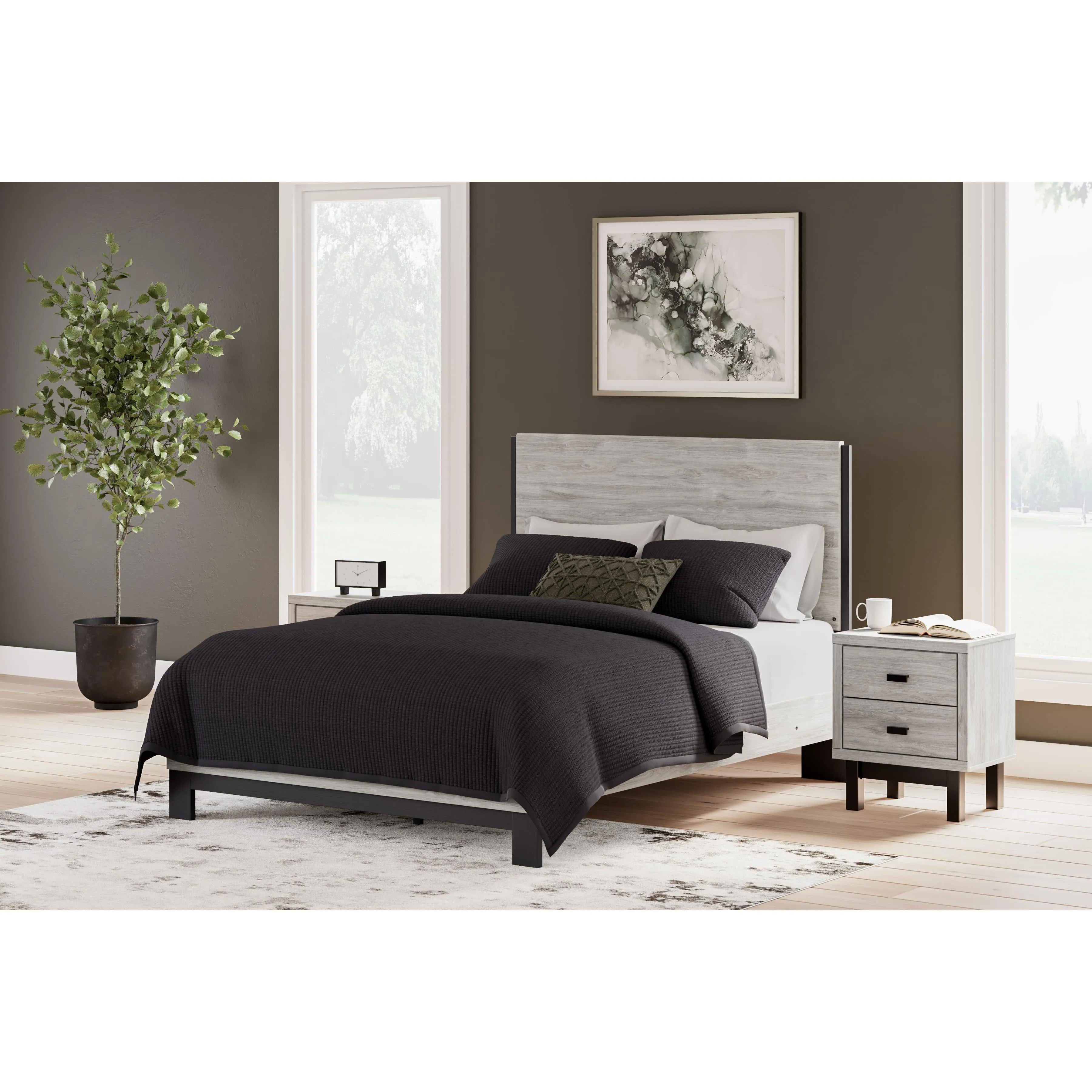 Signature Design by Ashley Vessalli Queen Panel Bed B1036-57/B1036-54/B1036-96