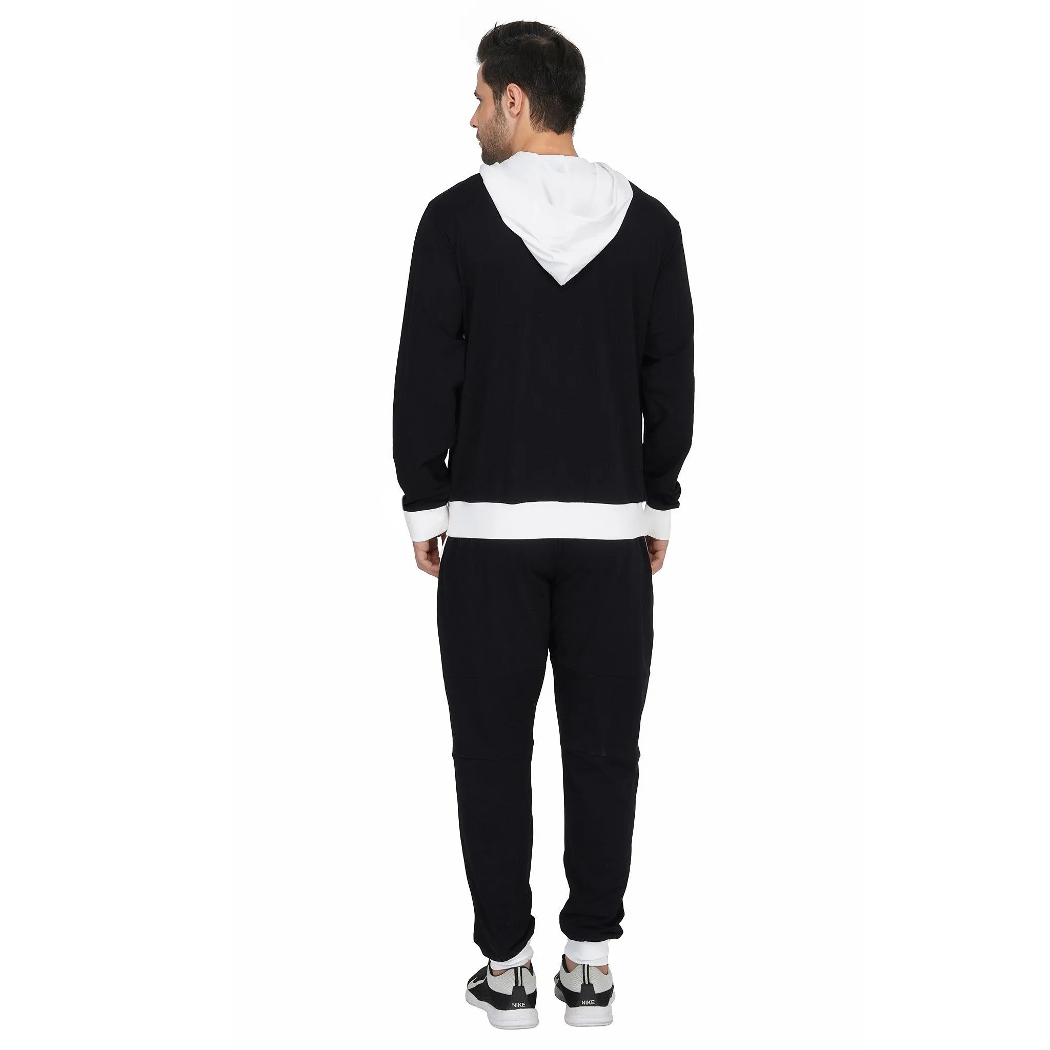 SLAY. Classic Men's Black & White Hoodie