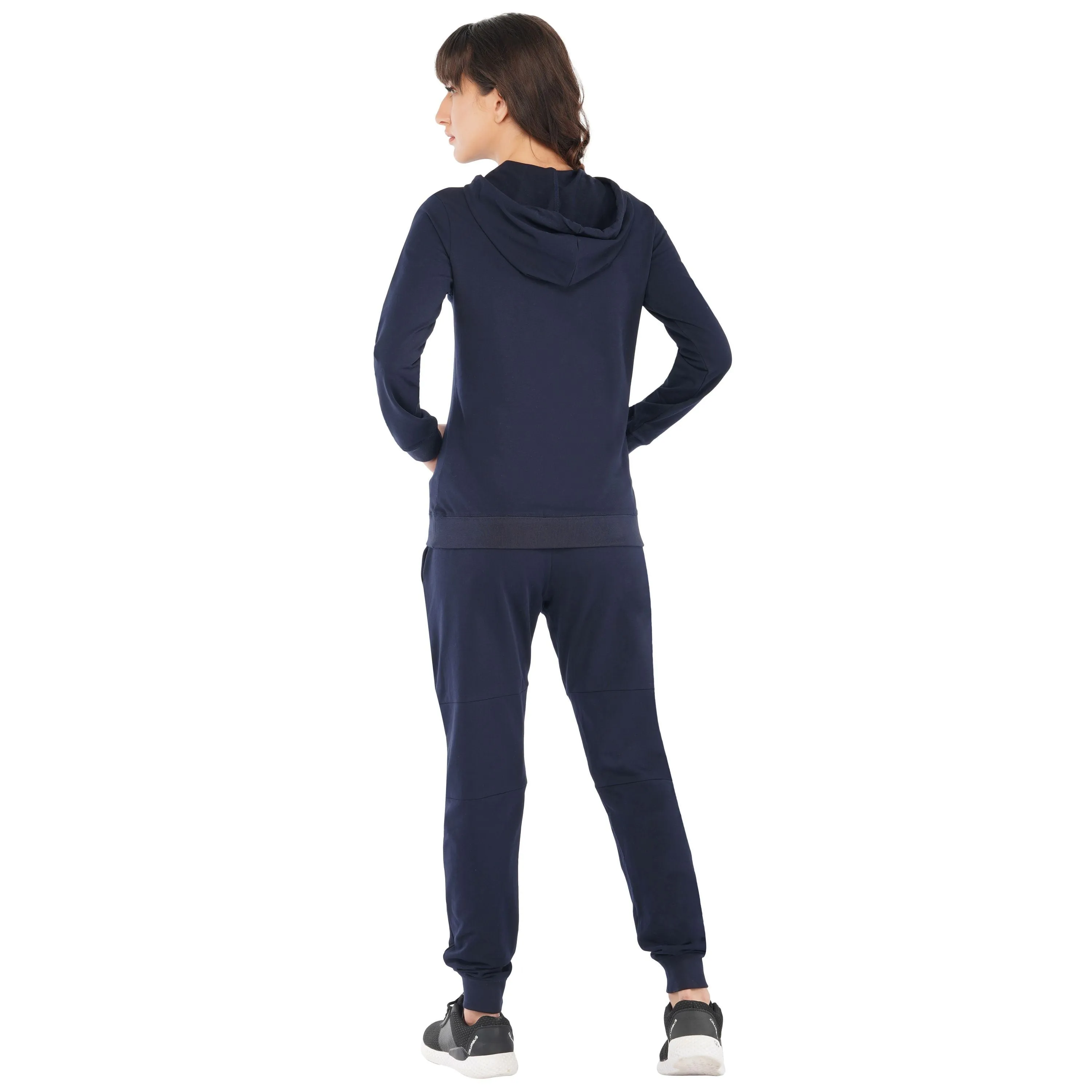 SLAY. Classic Women's Navy Blue Tracksuit