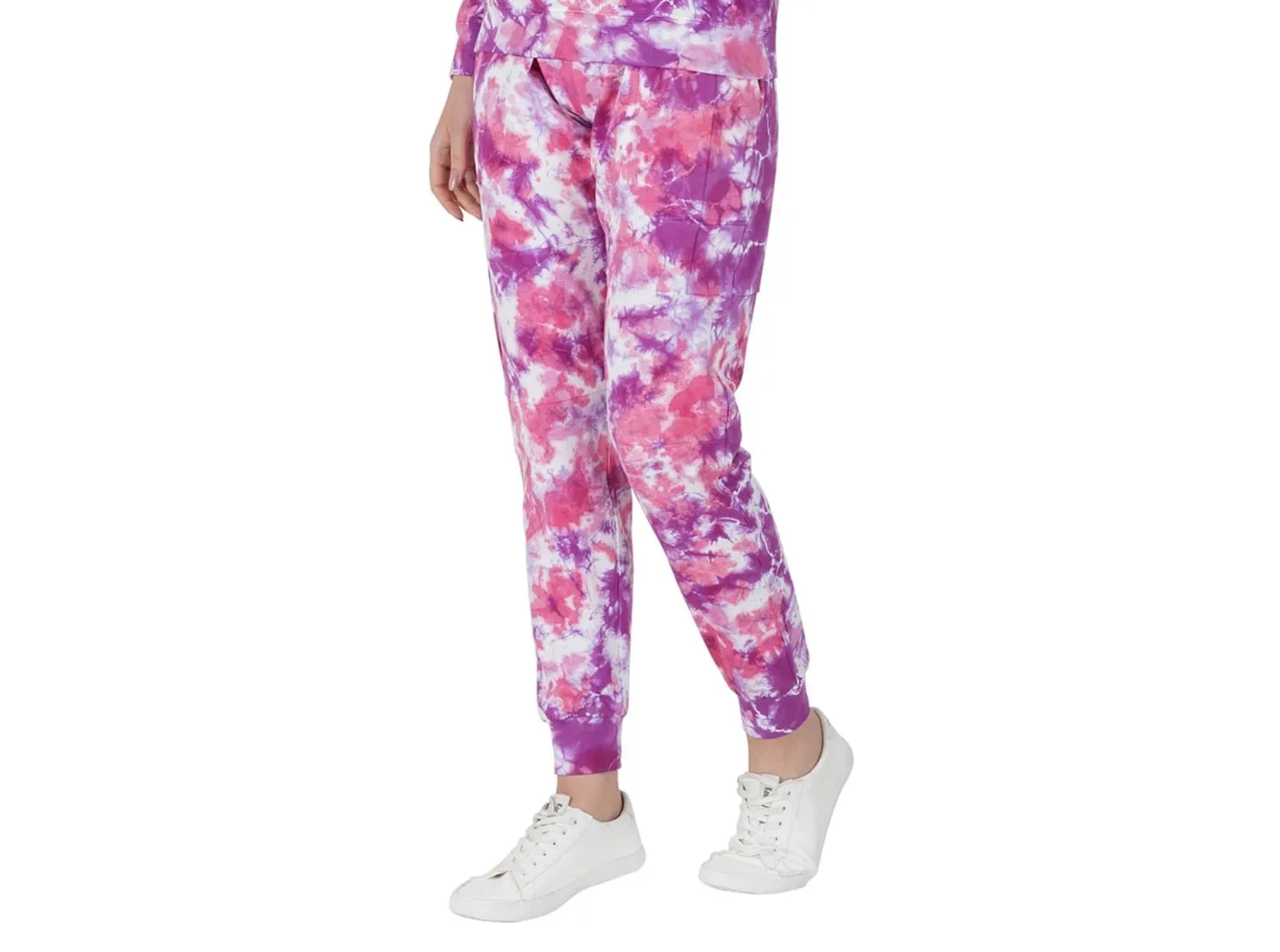 SLAY. Women's Lavender Lilac Tie Dye Joggers/Pants