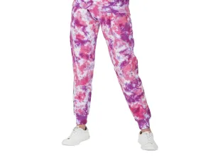 SLAY. Women's Lavender Lilac Tie Dye Joggers/Pants