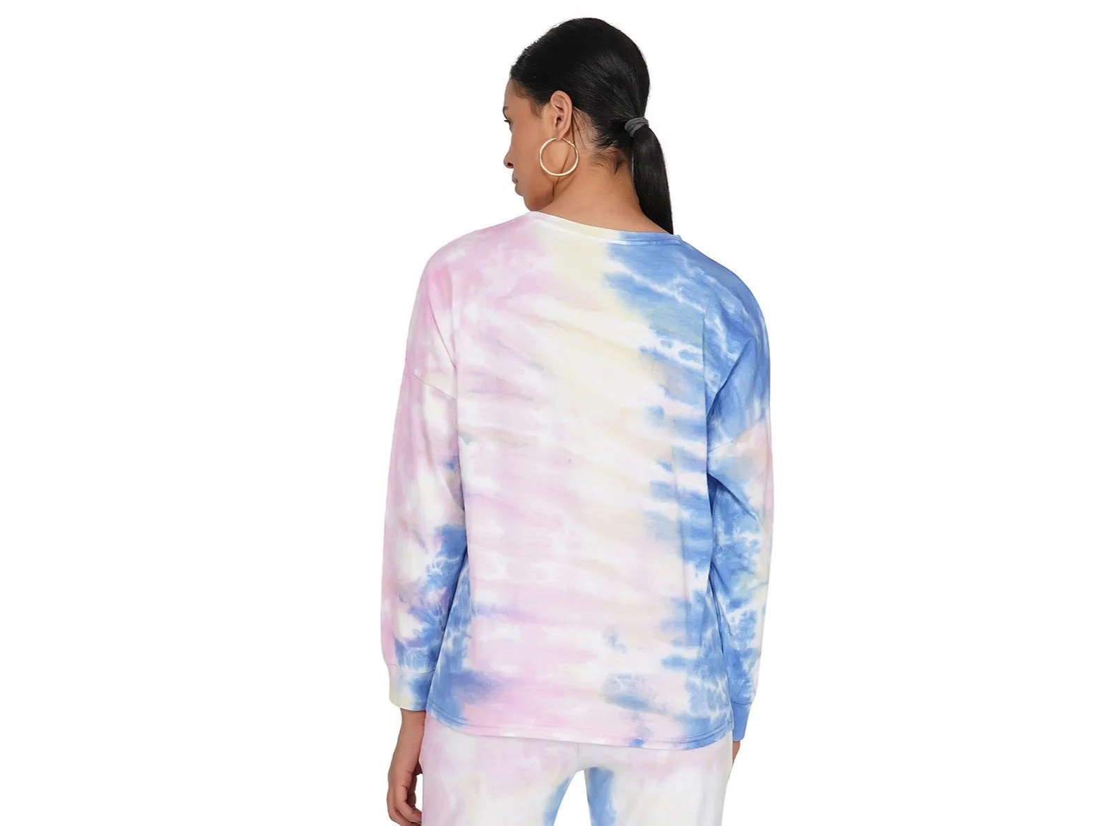 SLAY. Women's Oversized Tie Dye Sweatshirt